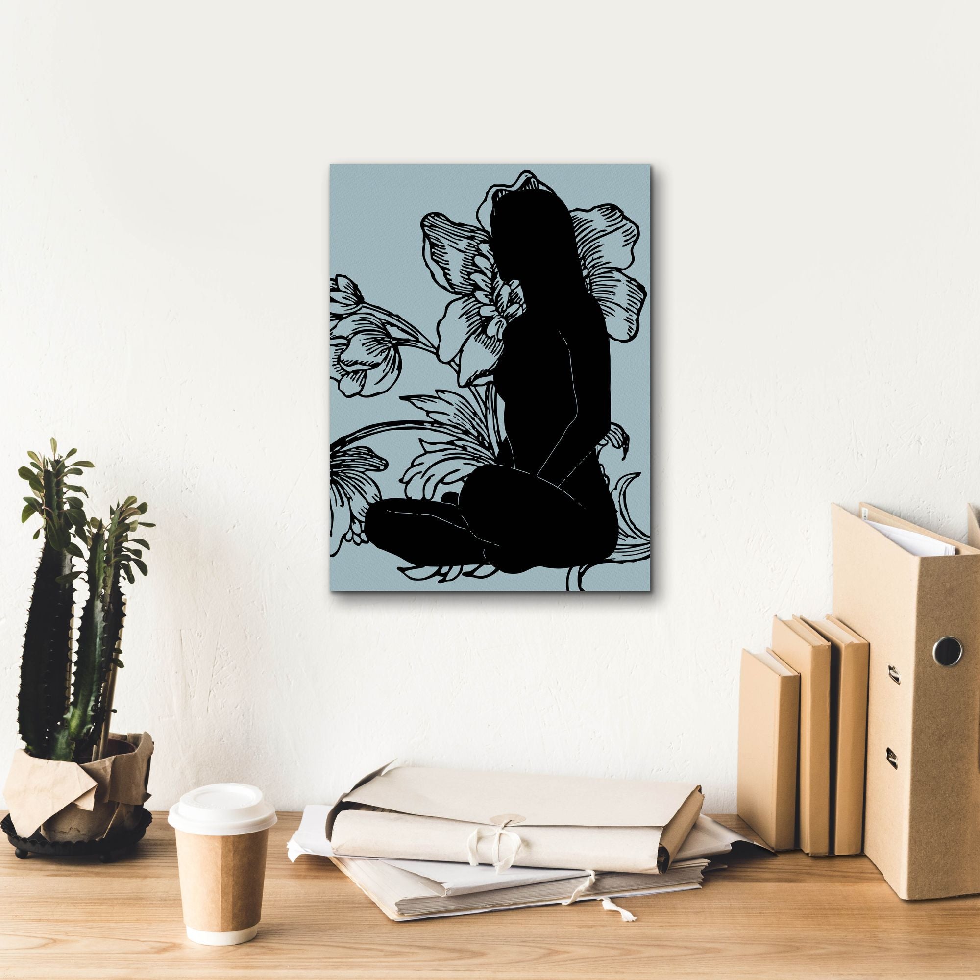 'Slow Breathing II' by Regina Moore, Canvas Wall Art,12 x 16