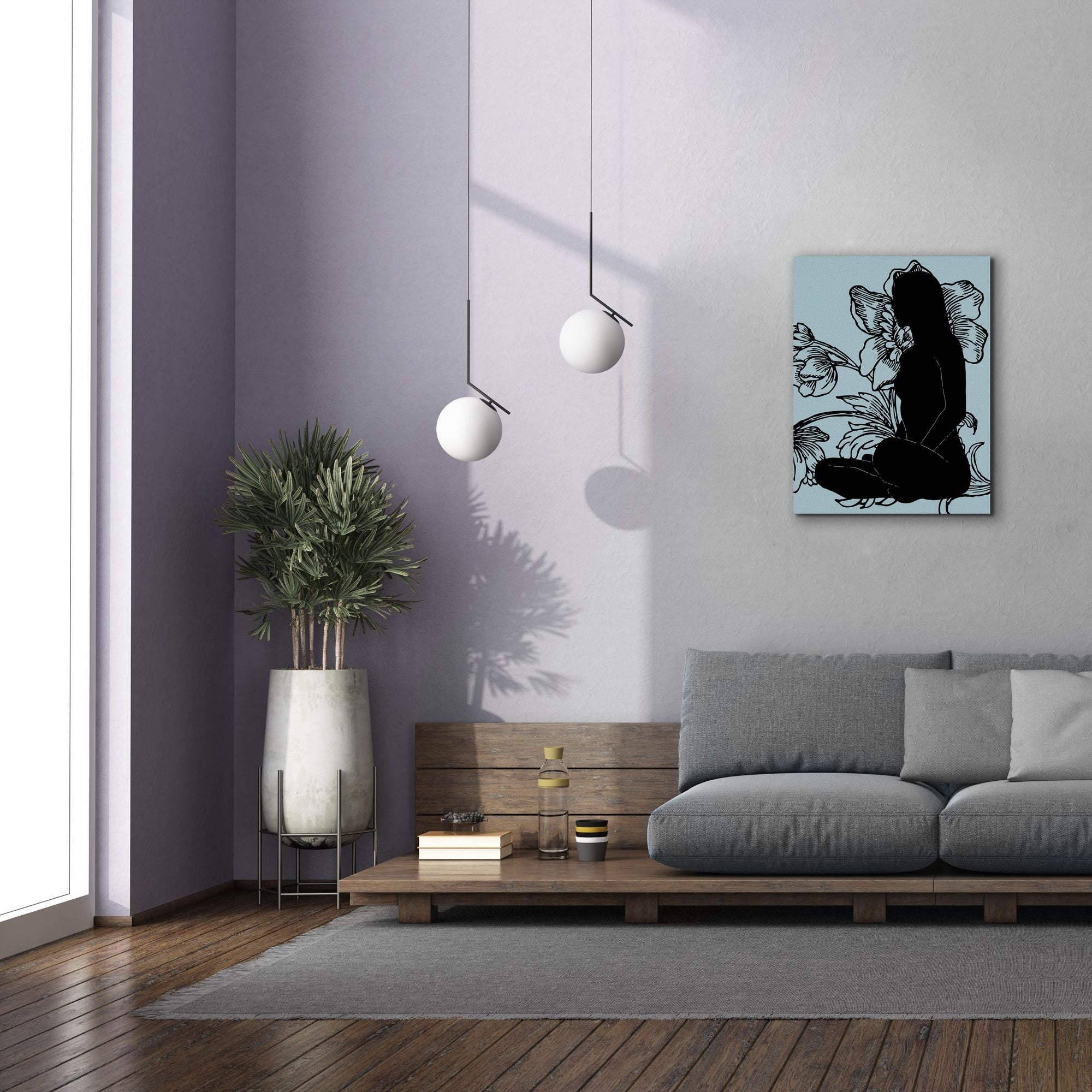 'Slow Breathing II' by Regina Moore, Canvas Wall Art,26 x 34