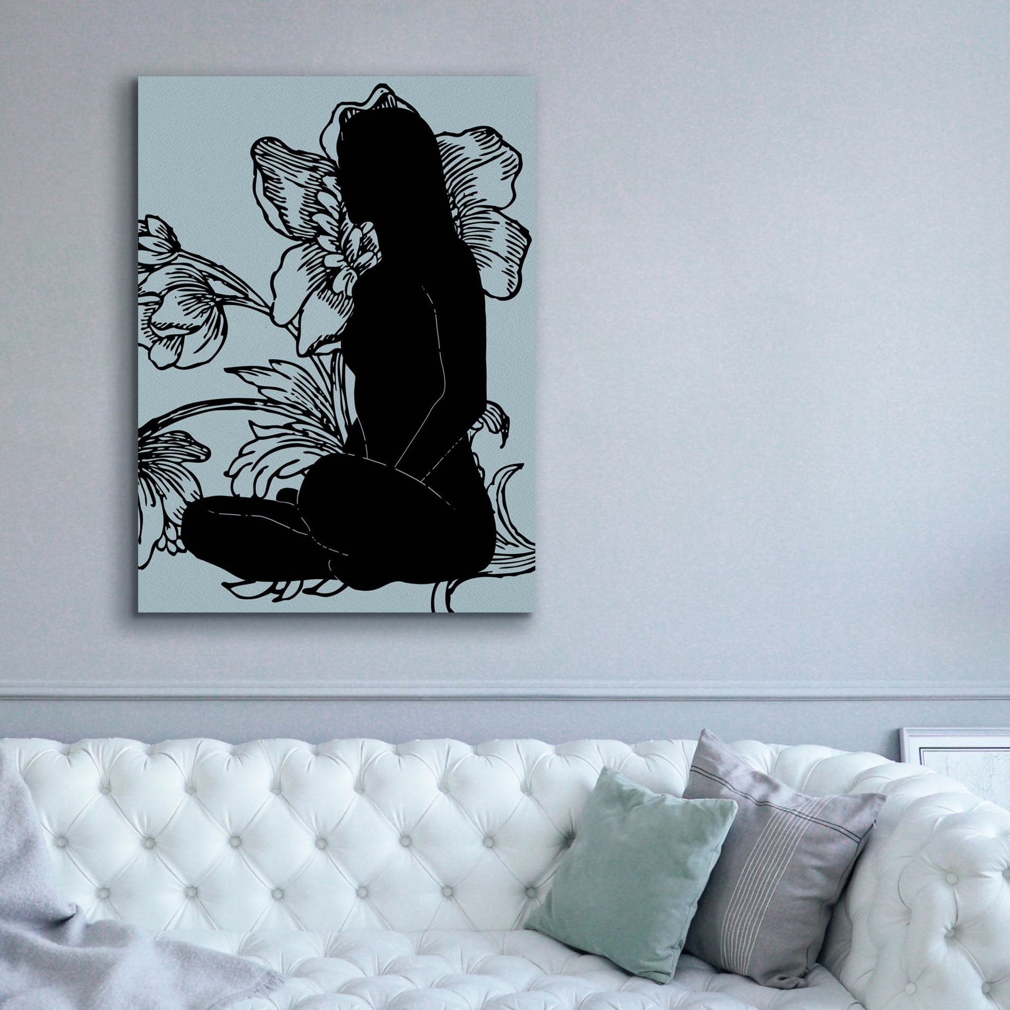 'Slow Breathing II' by Regina Moore, Canvas Wall Art,40x54