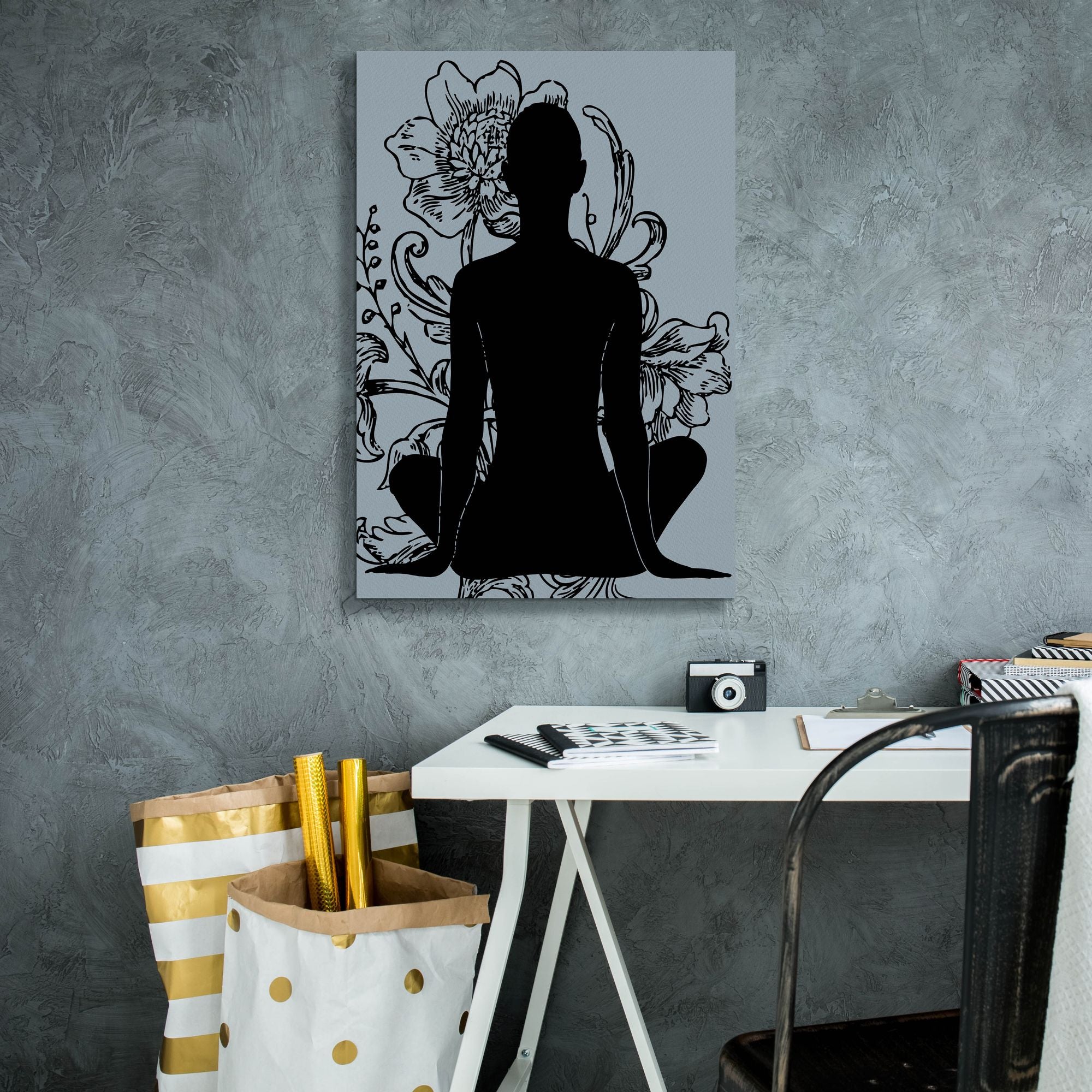 'Slow Breathing III' by Regina Moore, Canvas Wall Art,18 x 26