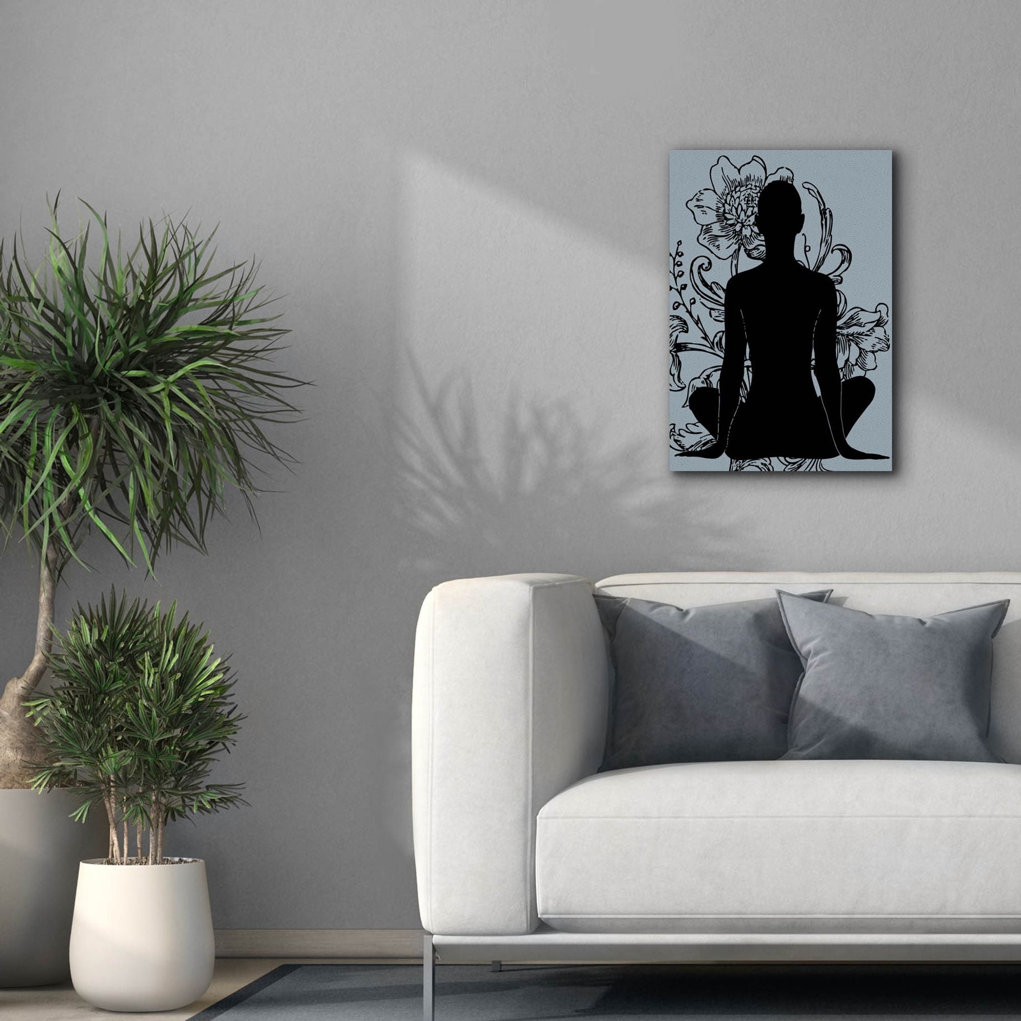 'Slow Breathing III' by Regina Moore, Canvas Wall Art,18 x 26