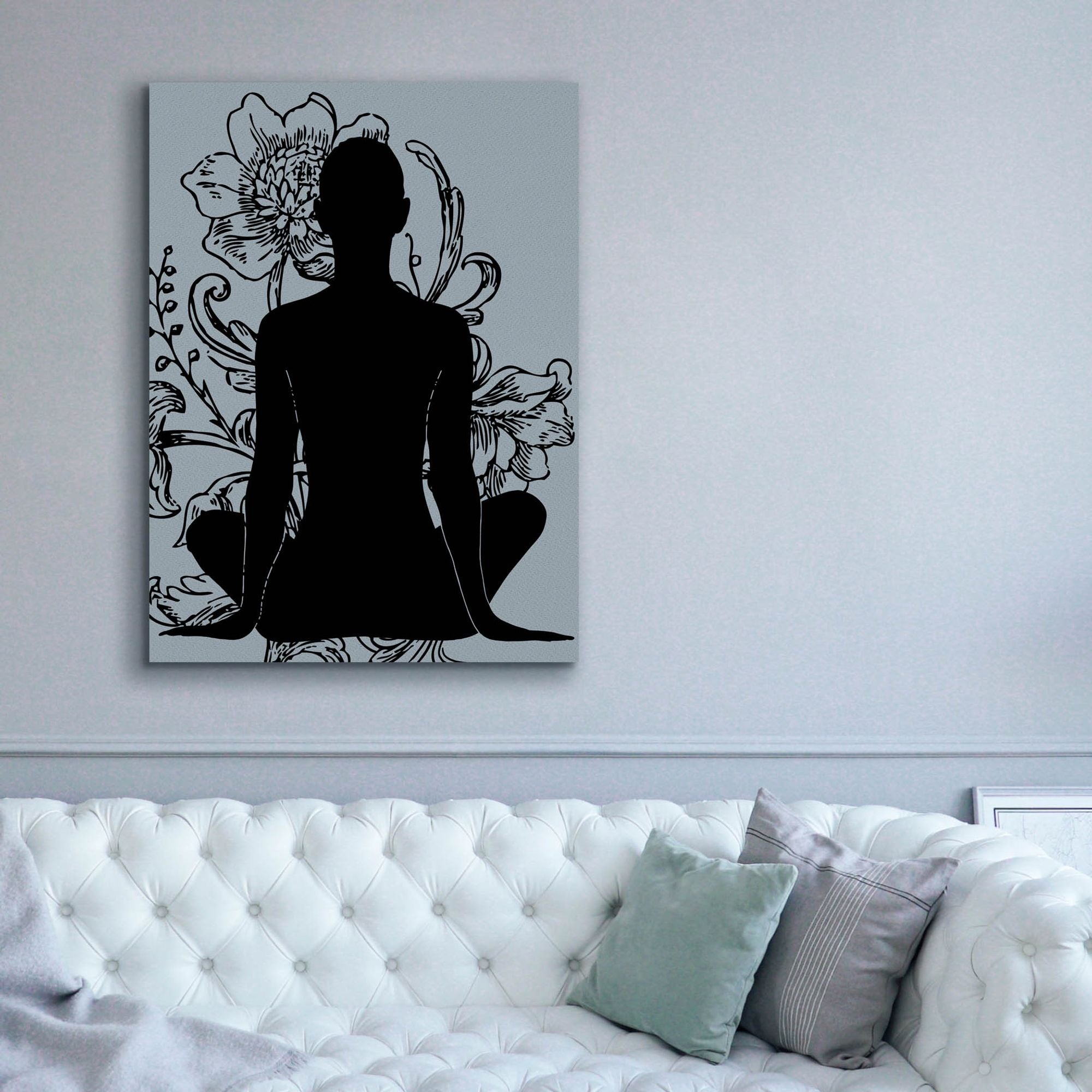 'Slow Breathing III' by Regina Moore, Canvas Wall Art,40x54