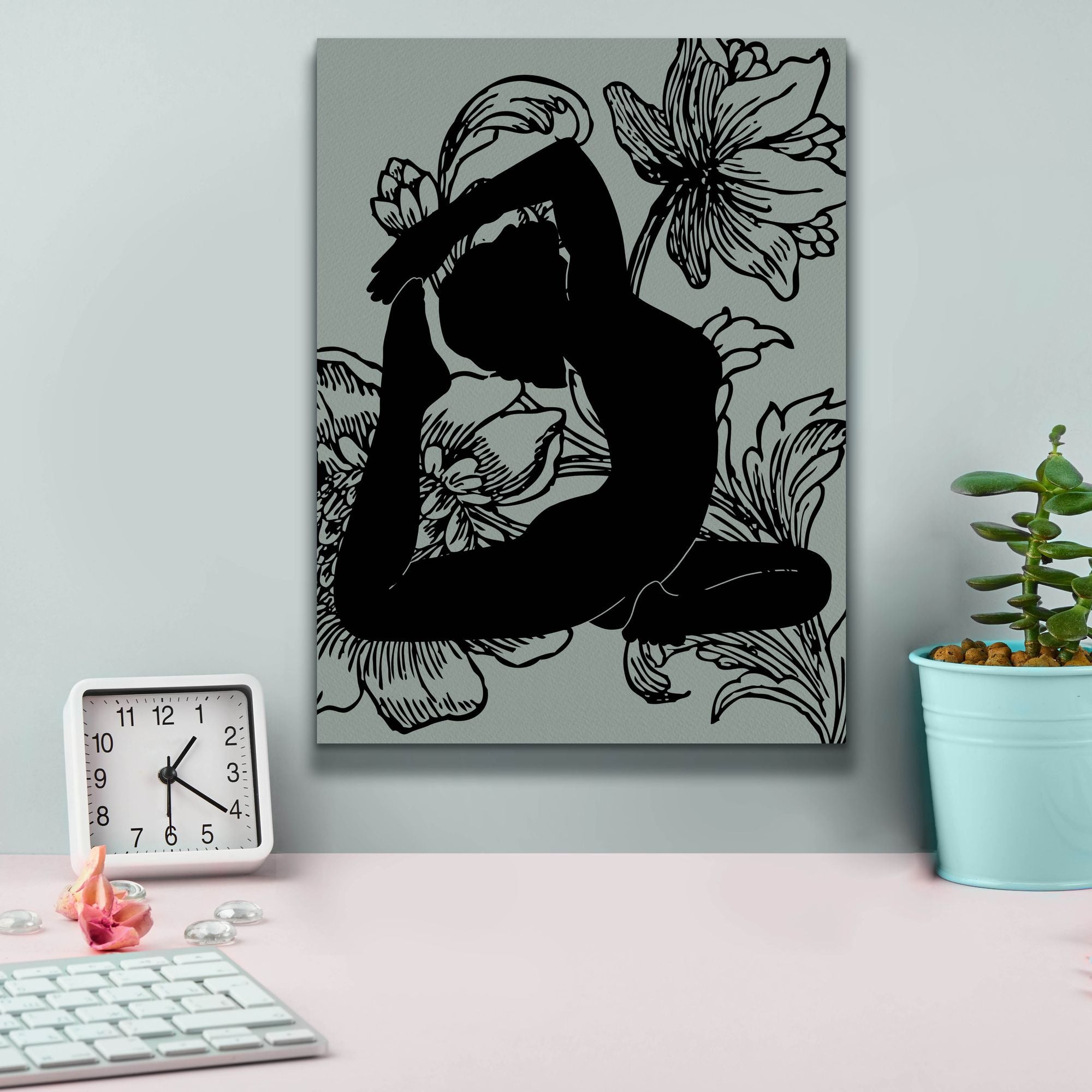 'Slow Breathing IV' by Regina Moore, Canvas Wall Art,12 x 16