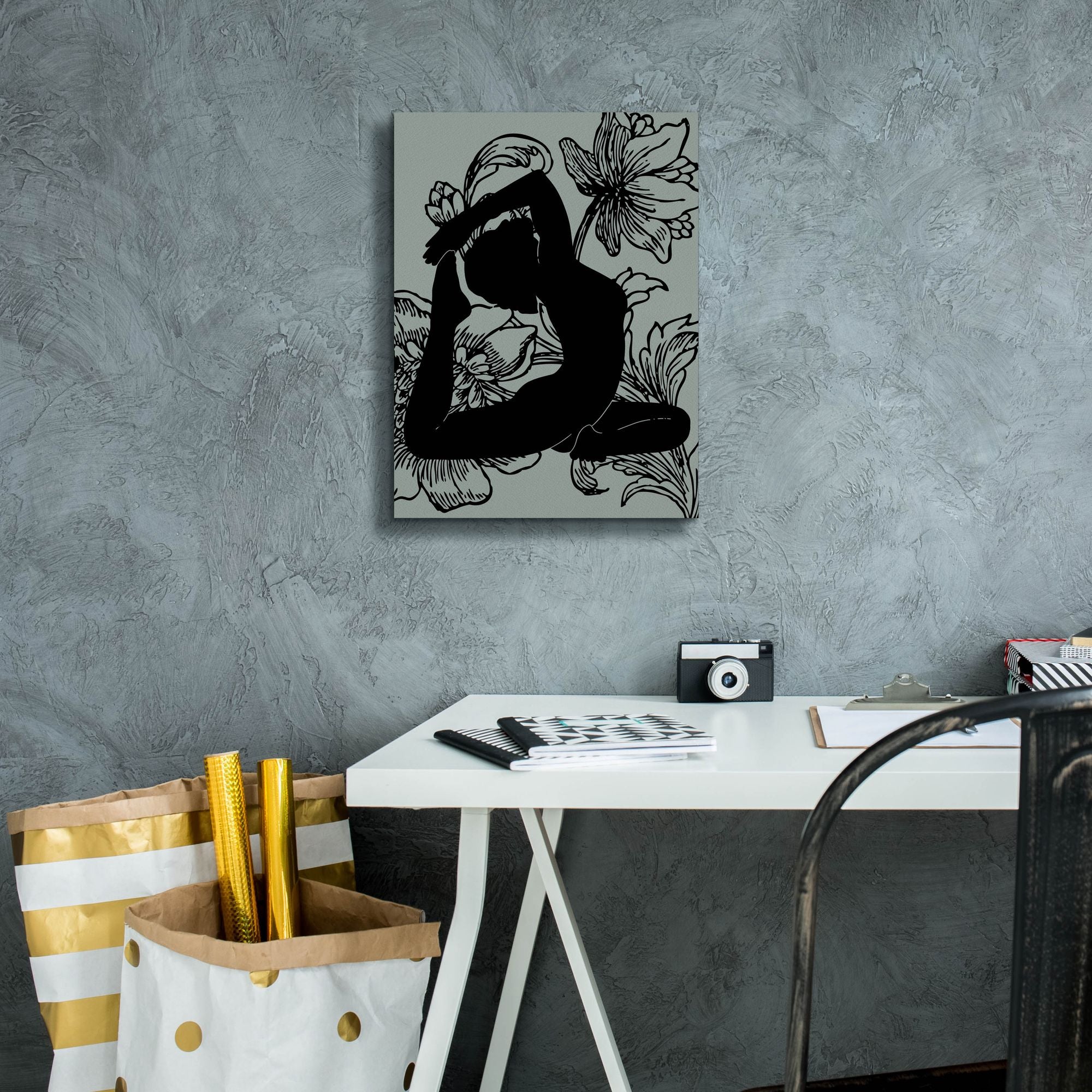 'Slow Breathing IV' by Regina Moore, Canvas Wall Art,12 x 16
