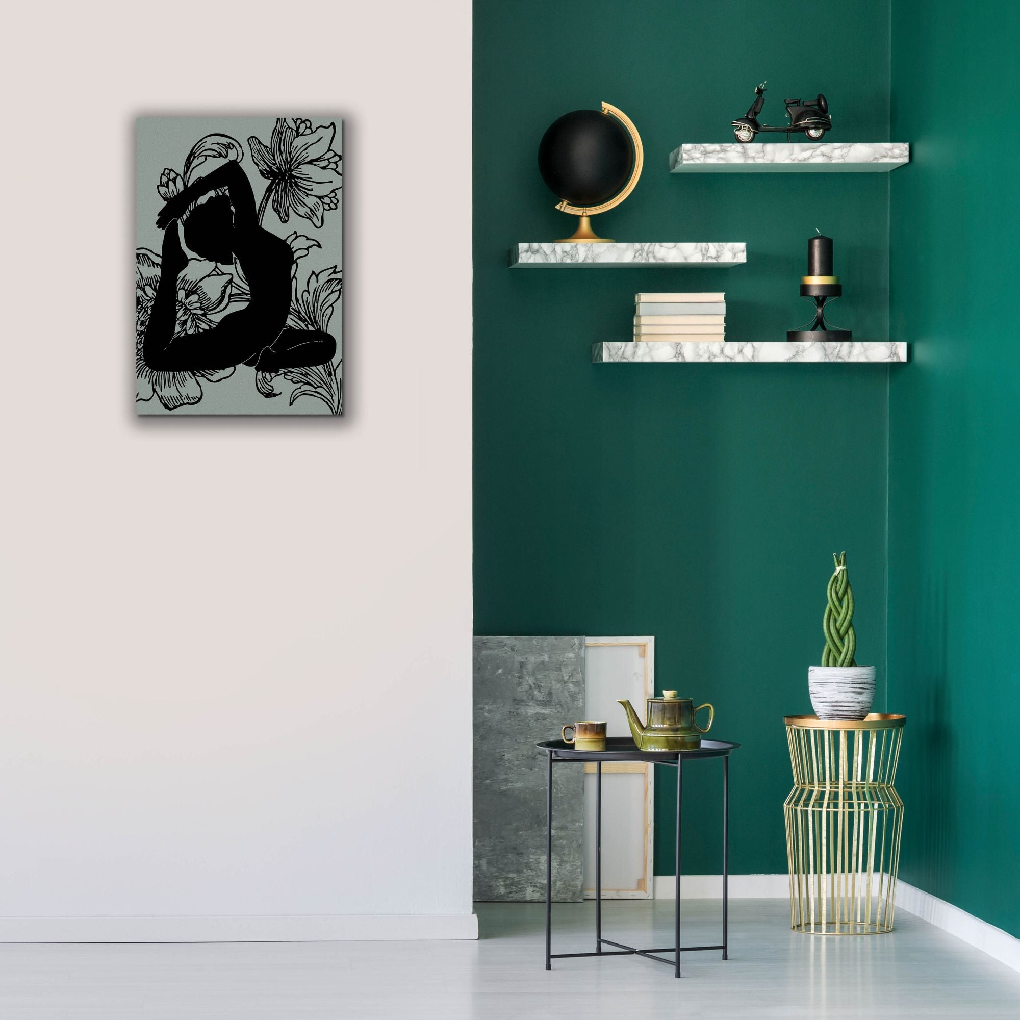 'Slow Breathing IV' by Regina Moore, Canvas Wall Art,18 x 26