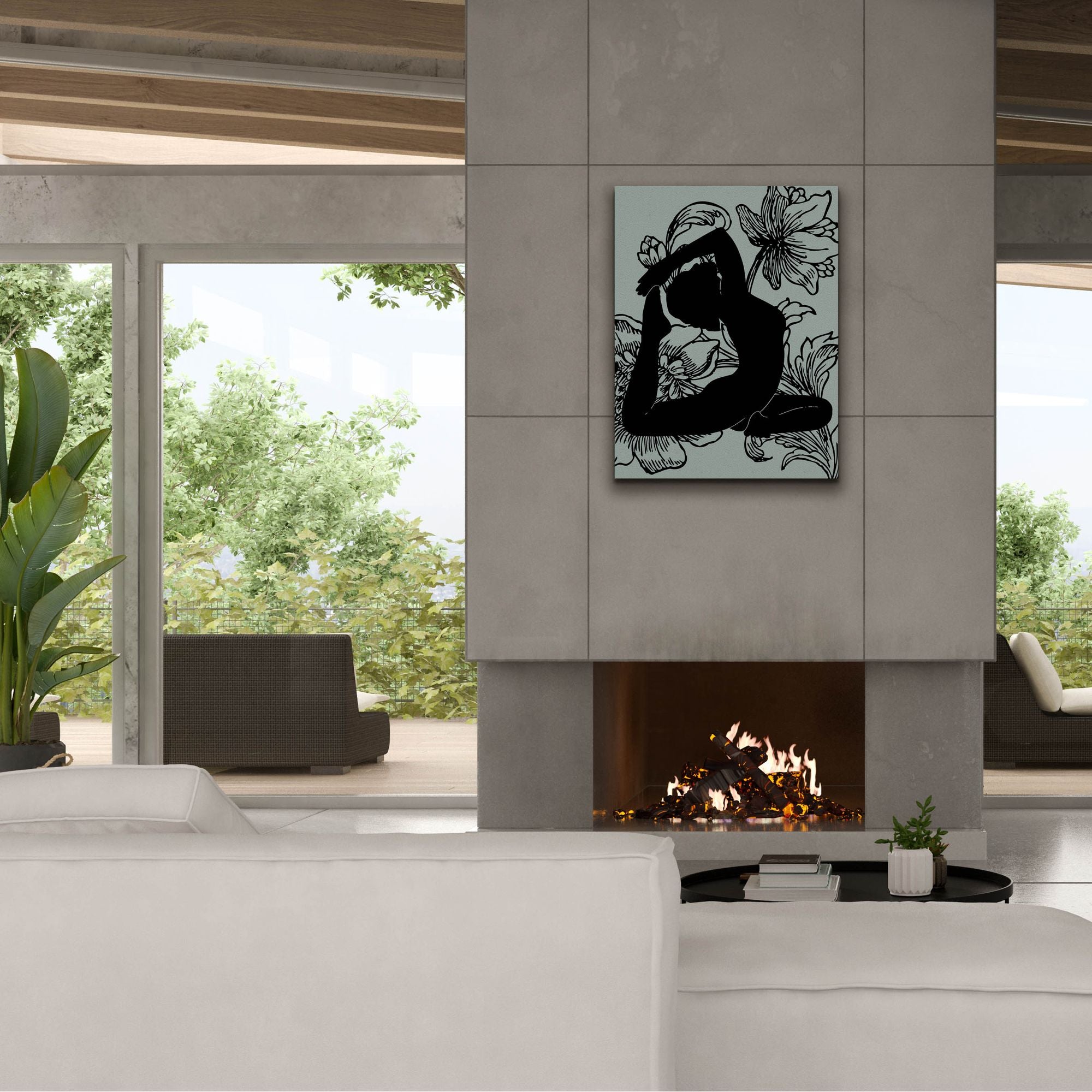 'Slow Breathing IV' by Regina Moore, Canvas Wall Art,26 x 34