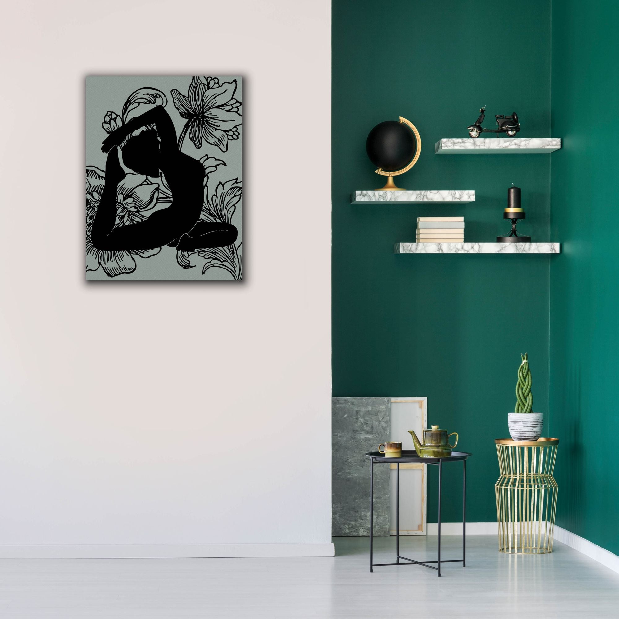 'Slow Breathing IV' by Regina Moore, Canvas Wall Art,26 x 34