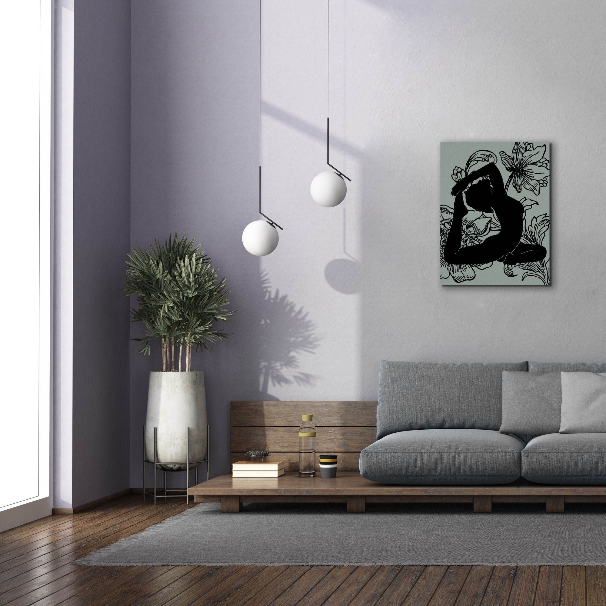 'Slow Breathing IV' by Regina Moore, Canvas Wall Art,26 x 34