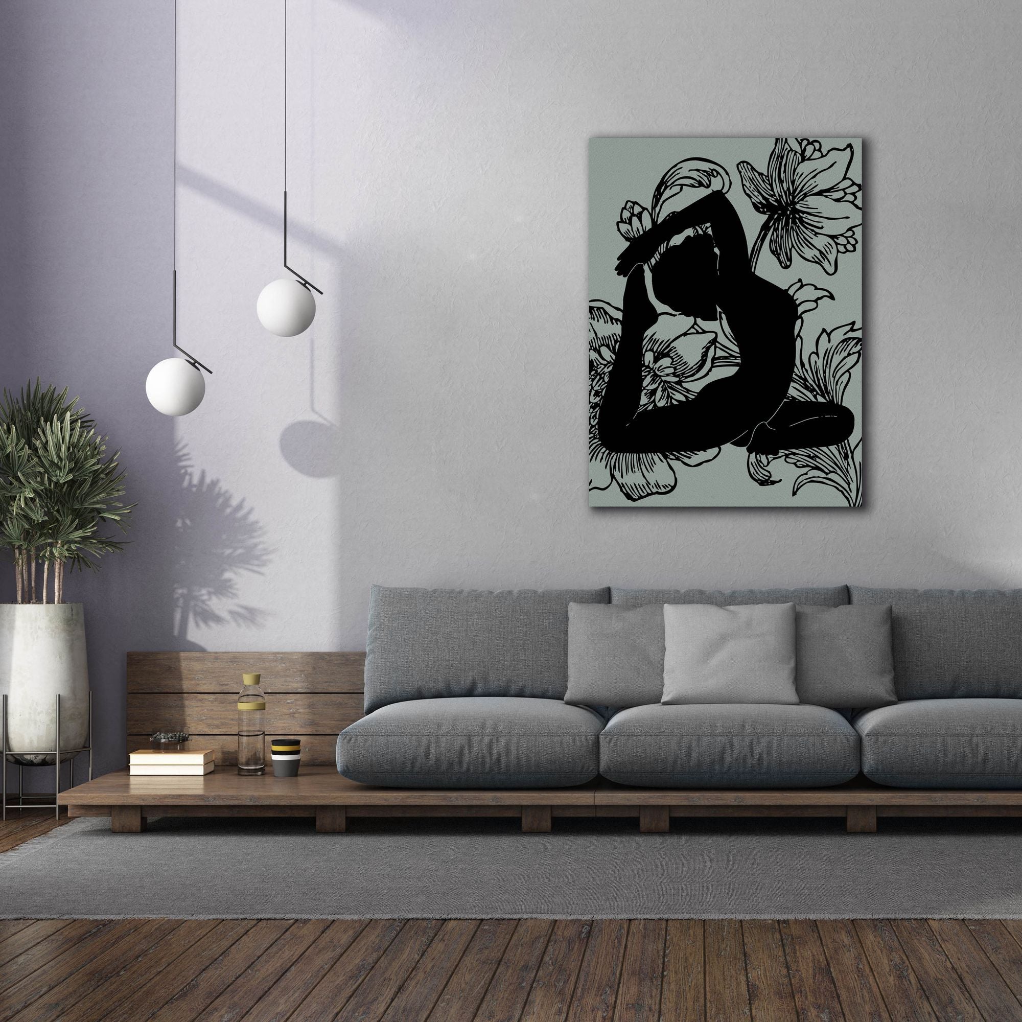 'Slow Breathing IV' by Regina Moore, Canvas Wall Art,40x54