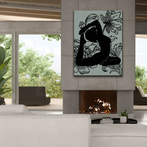 'Slow Breathing IV' by Regina Moore, Canvas Wall Art,40x54