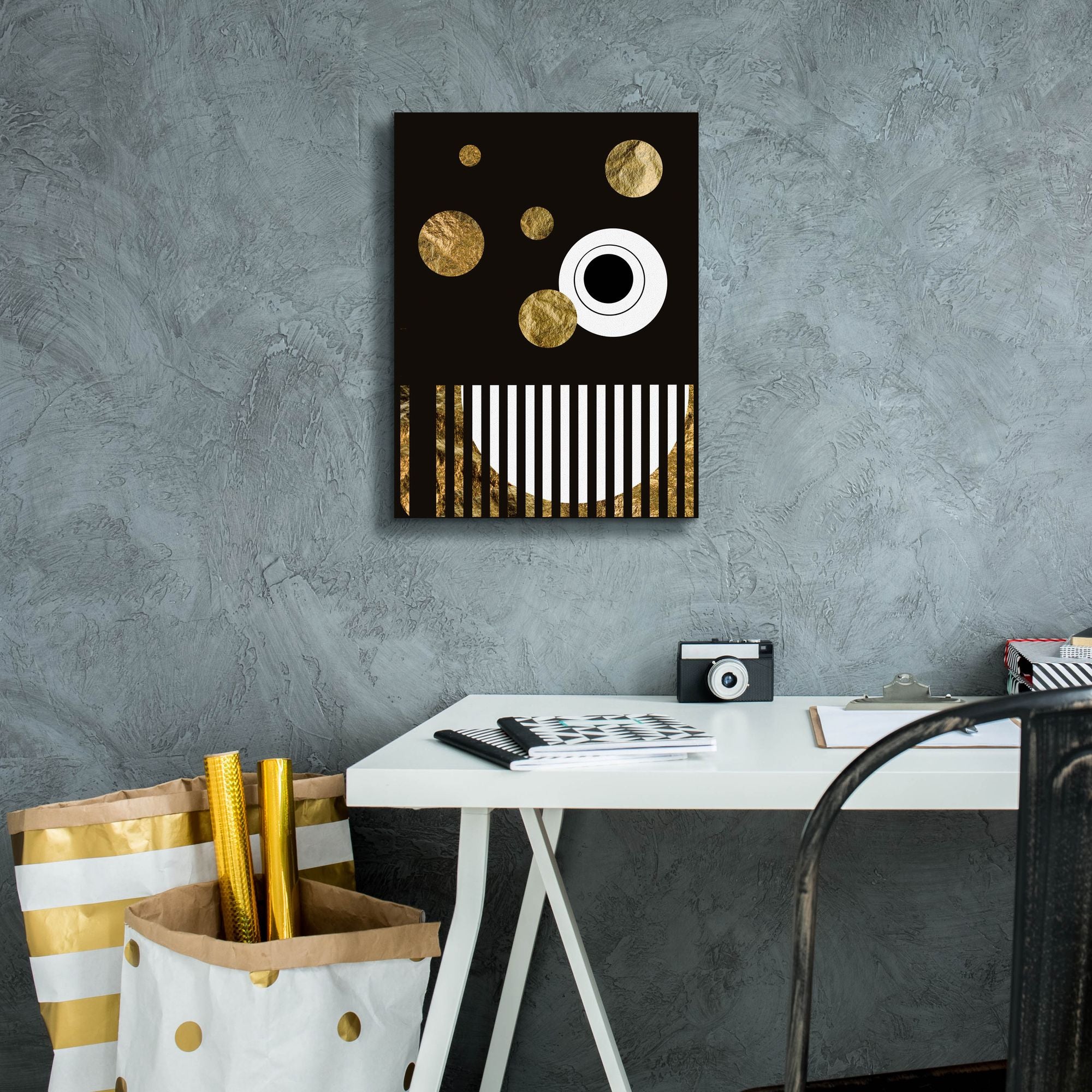 'Spacey I' by Regina Moore, Canvas Wall Art,12 x 16