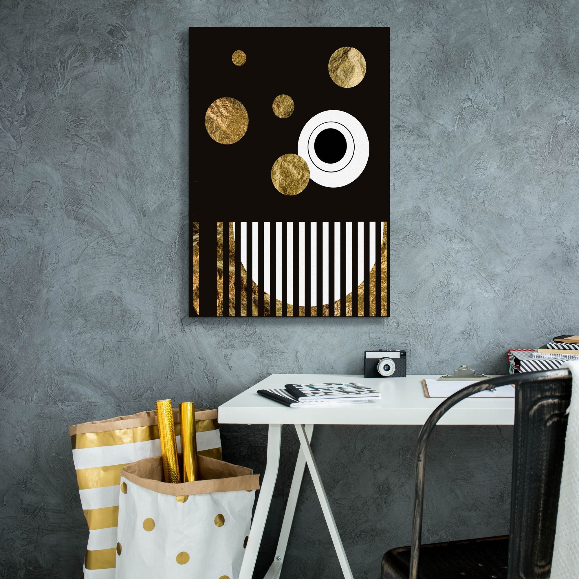 'Spacey I' by Regina Moore, Canvas Wall Art,18 x 26