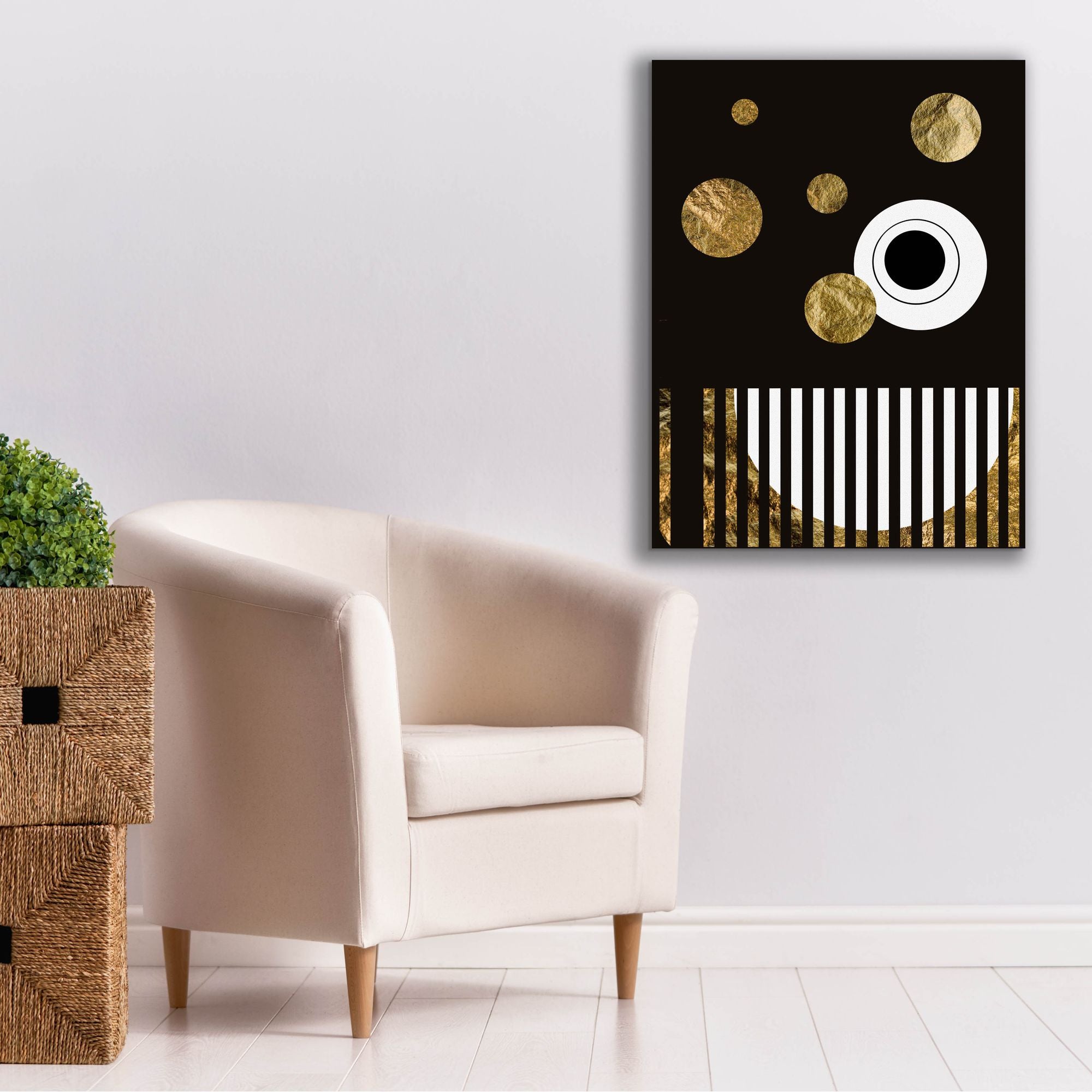 'Spacey I' by Regina Moore, Canvas Wall Art,26 x 34