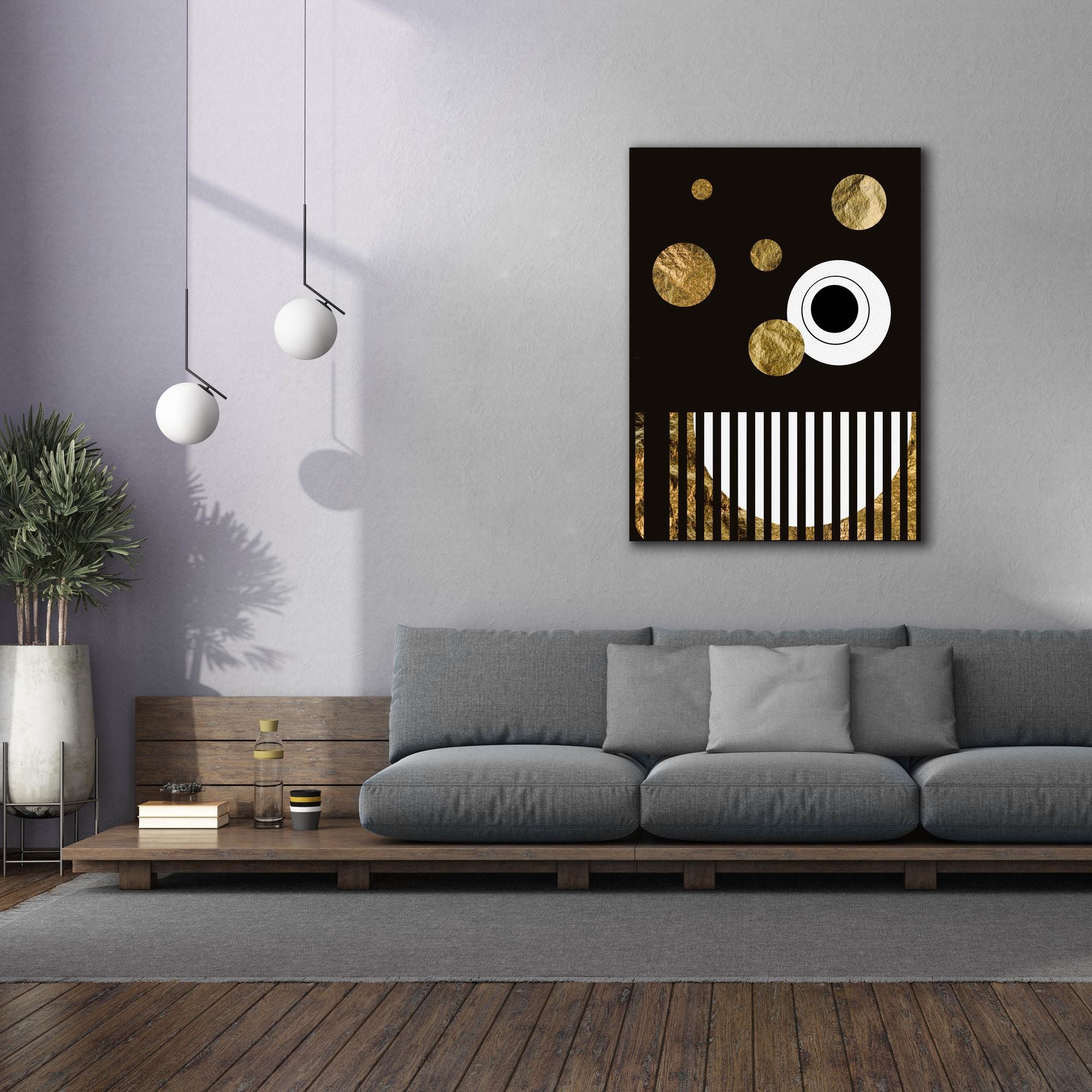 'Spacey I' by Regina Moore, Canvas Wall Art,40x54