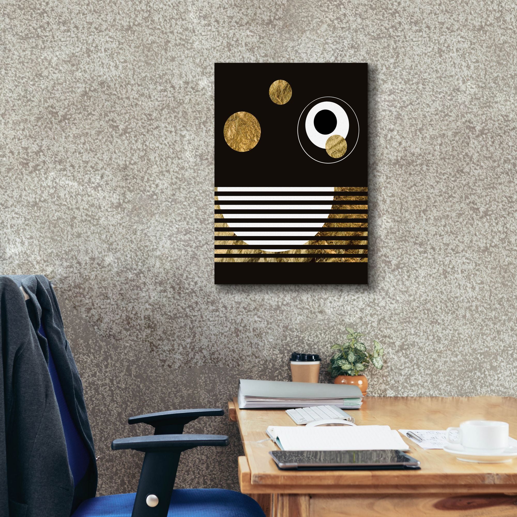 'Spacey II' by Regina Moore, Canvas Wall Art,18 x 26