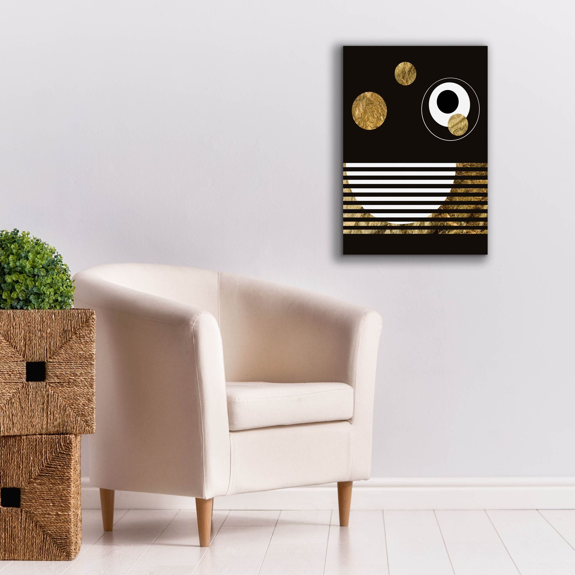 'Spacey II' by Regina Moore, Canvas Wall Art,18 x 26