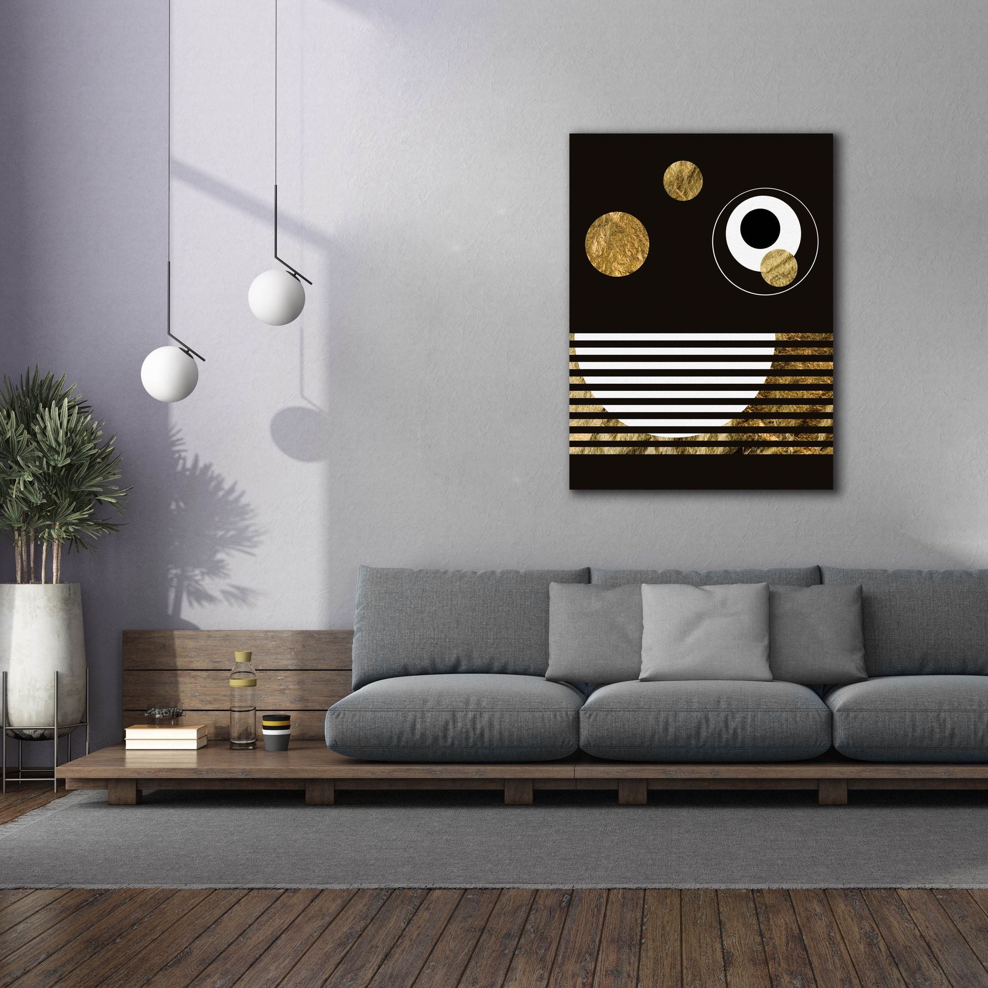 'Spacey II' by Regina Moore, Canvas Wall Art,40x54