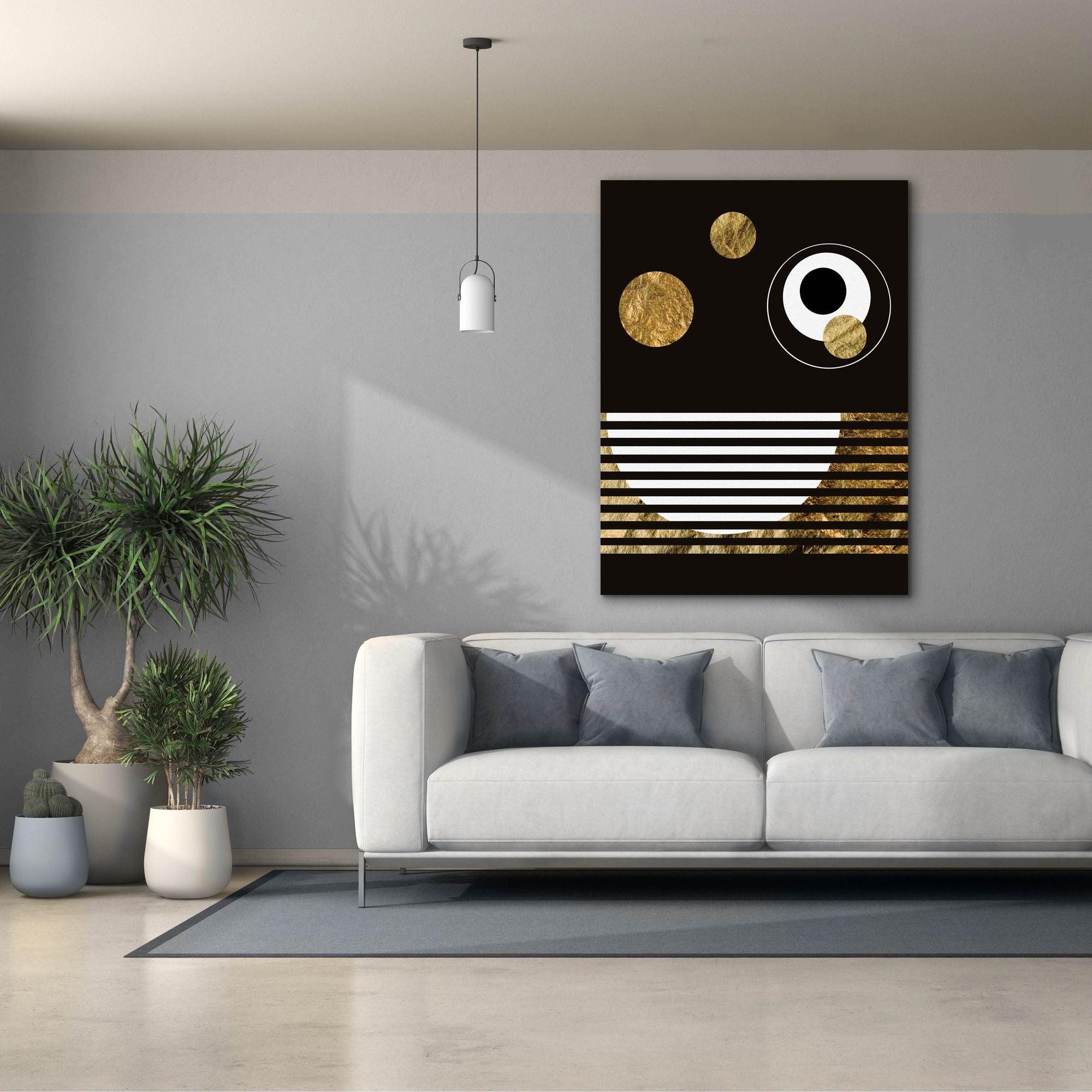 'Spacey II' by Regina Moore, Canvas Wall Art,40x54