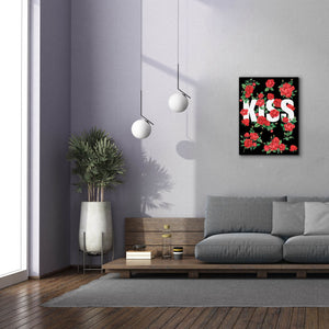 'Love Kiss I' by Regina Moore, Canvas Wall Art,26 x 34