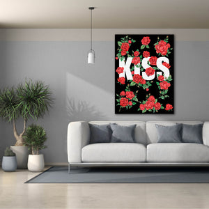 'Love Kiss I' by Regina Moore, Canvas Wall Art,40x54