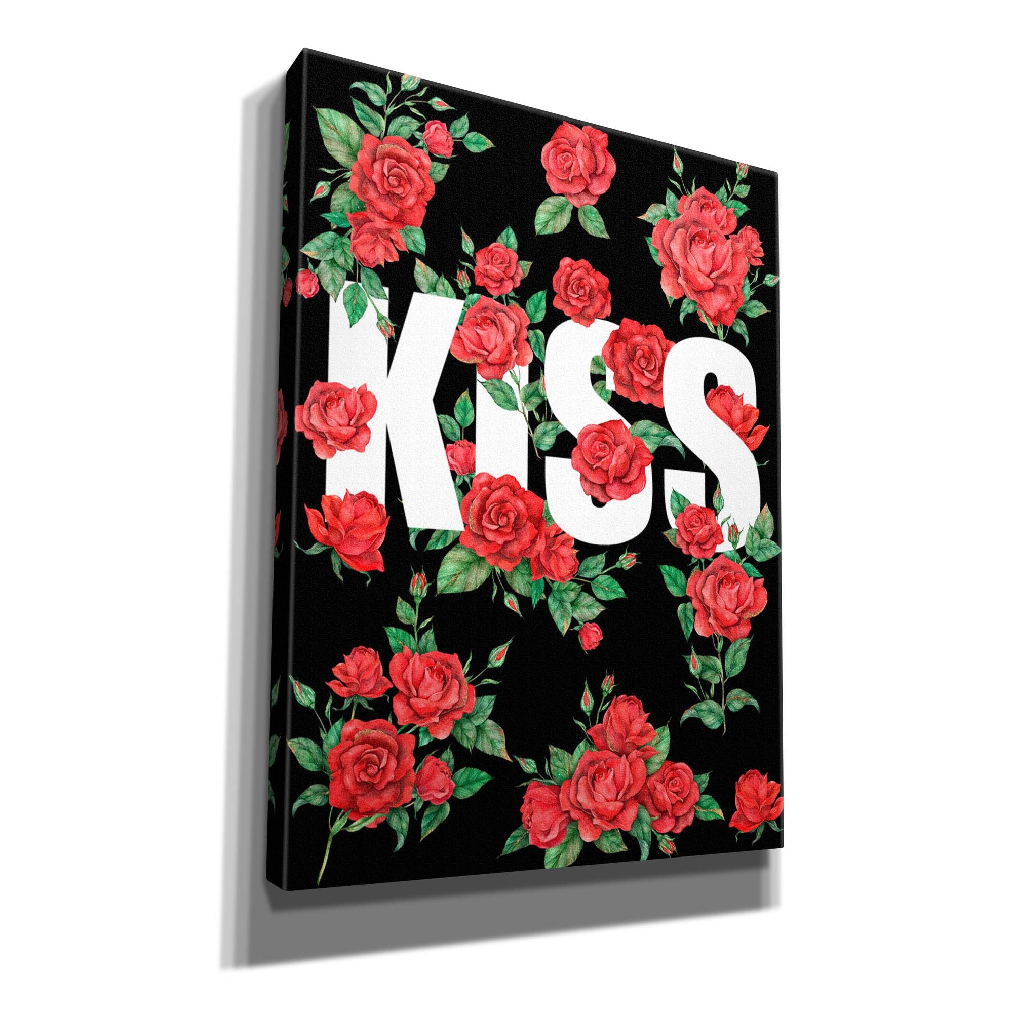 'Love Kiss I' by Regina Moore, Canvas Wall Art