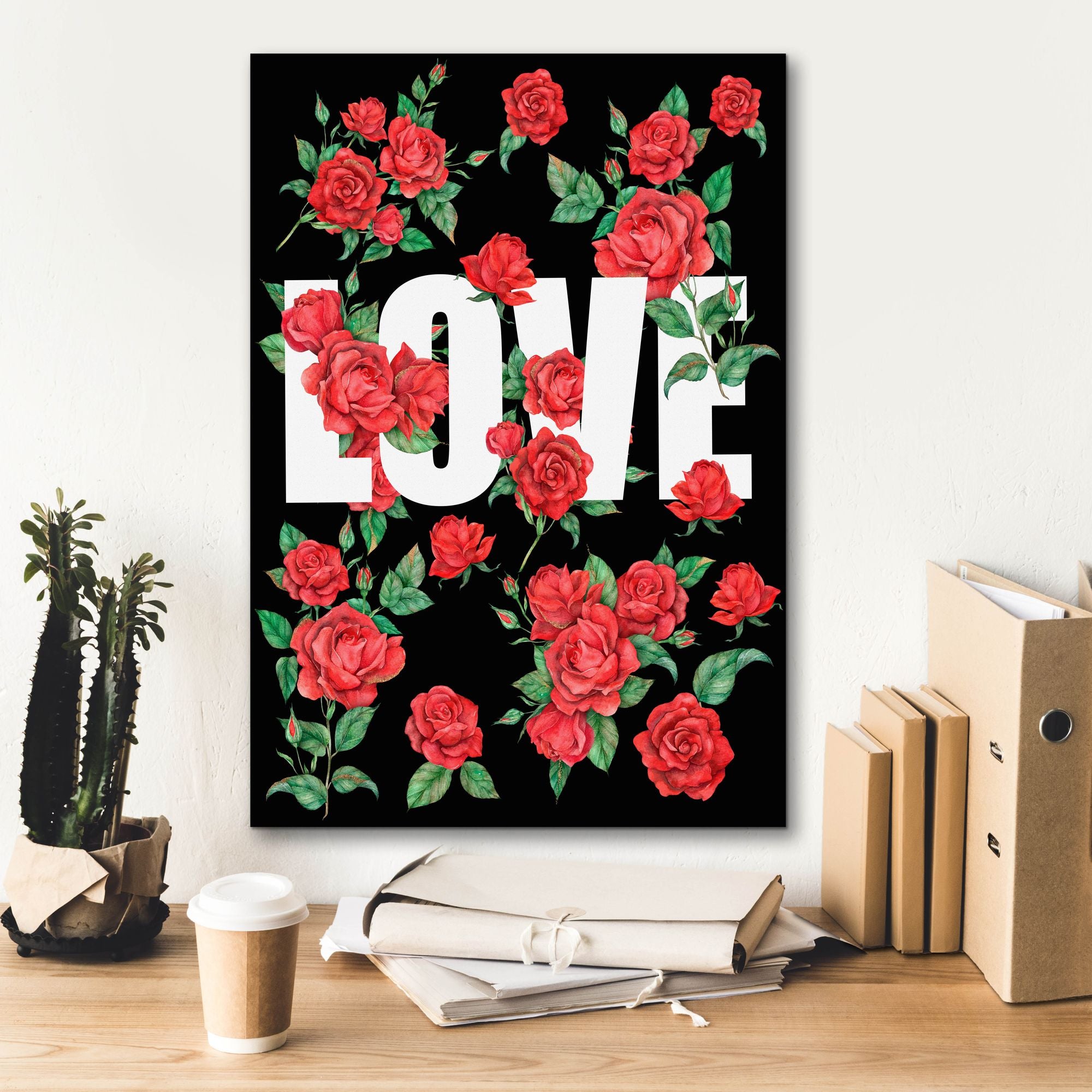 'Love Kiss II' by Regina Moore, Canvas Wall Art,18 x 26