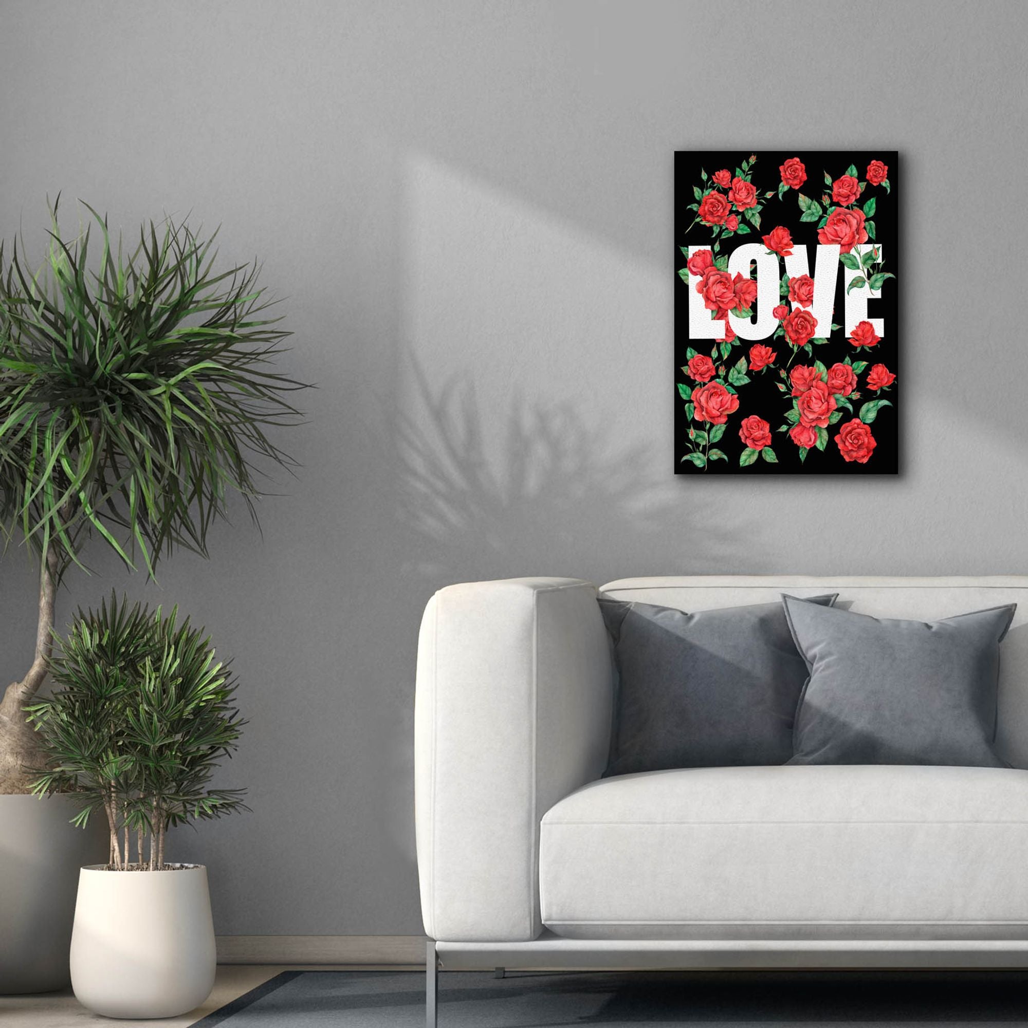 'Love Kiss II' by Regina Moore, Canvas Wall Art,18 x 26