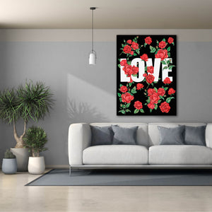 'Love Kiss II' by Regina Moore, Canvas Wall Art,40x54