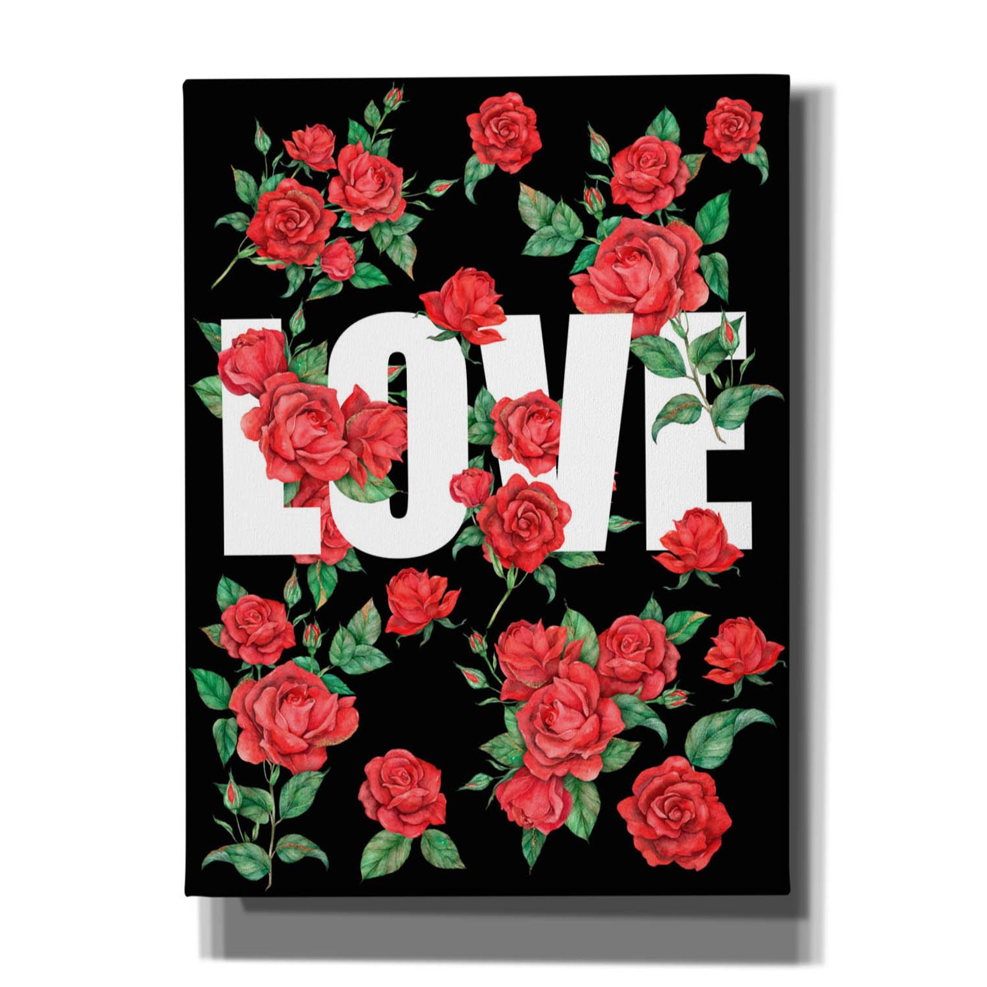 'Love Kiss II' by Regina Moore, Canvas Wall Art