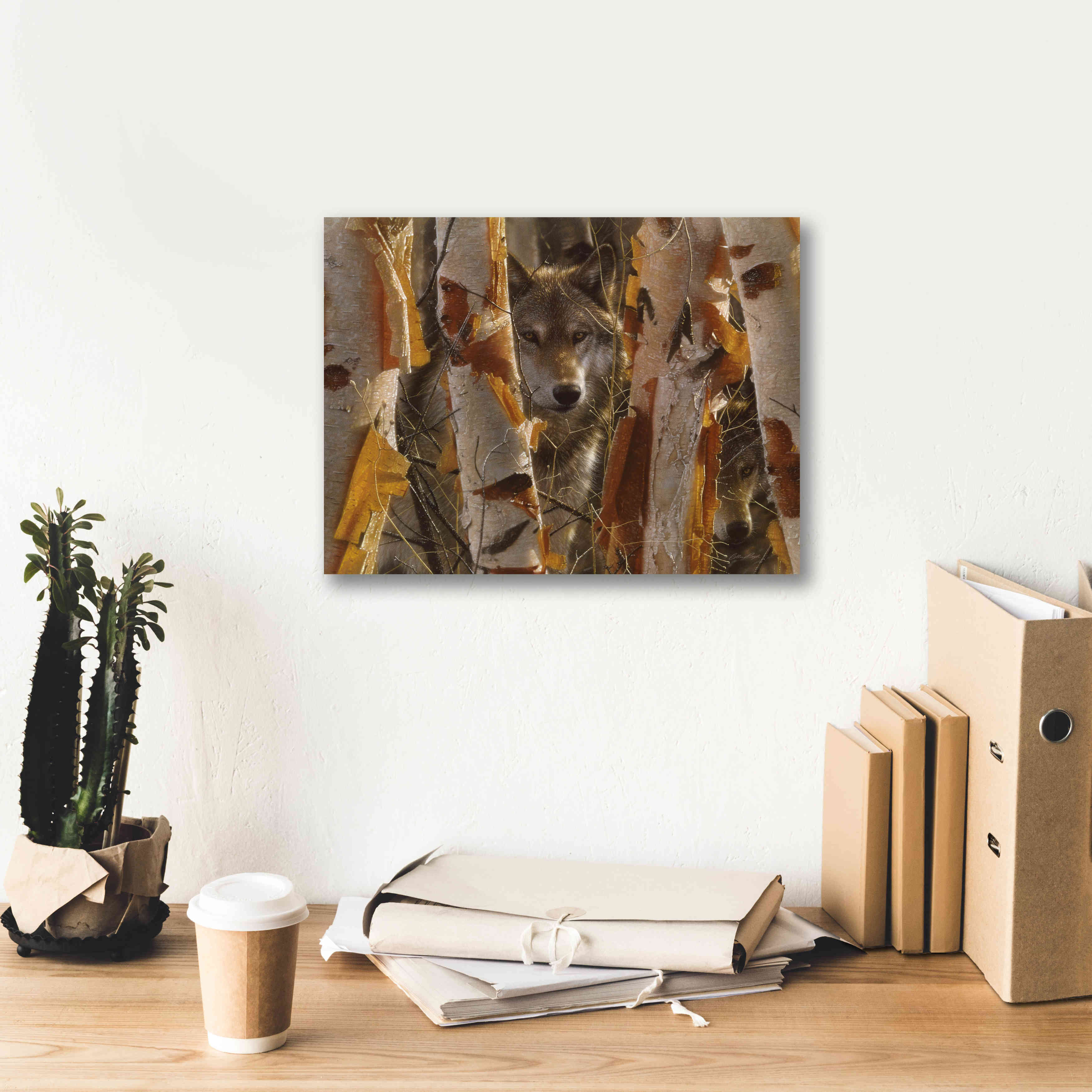 'The Guardian' by Collin Bogle, Canvas Wall Art,16x12