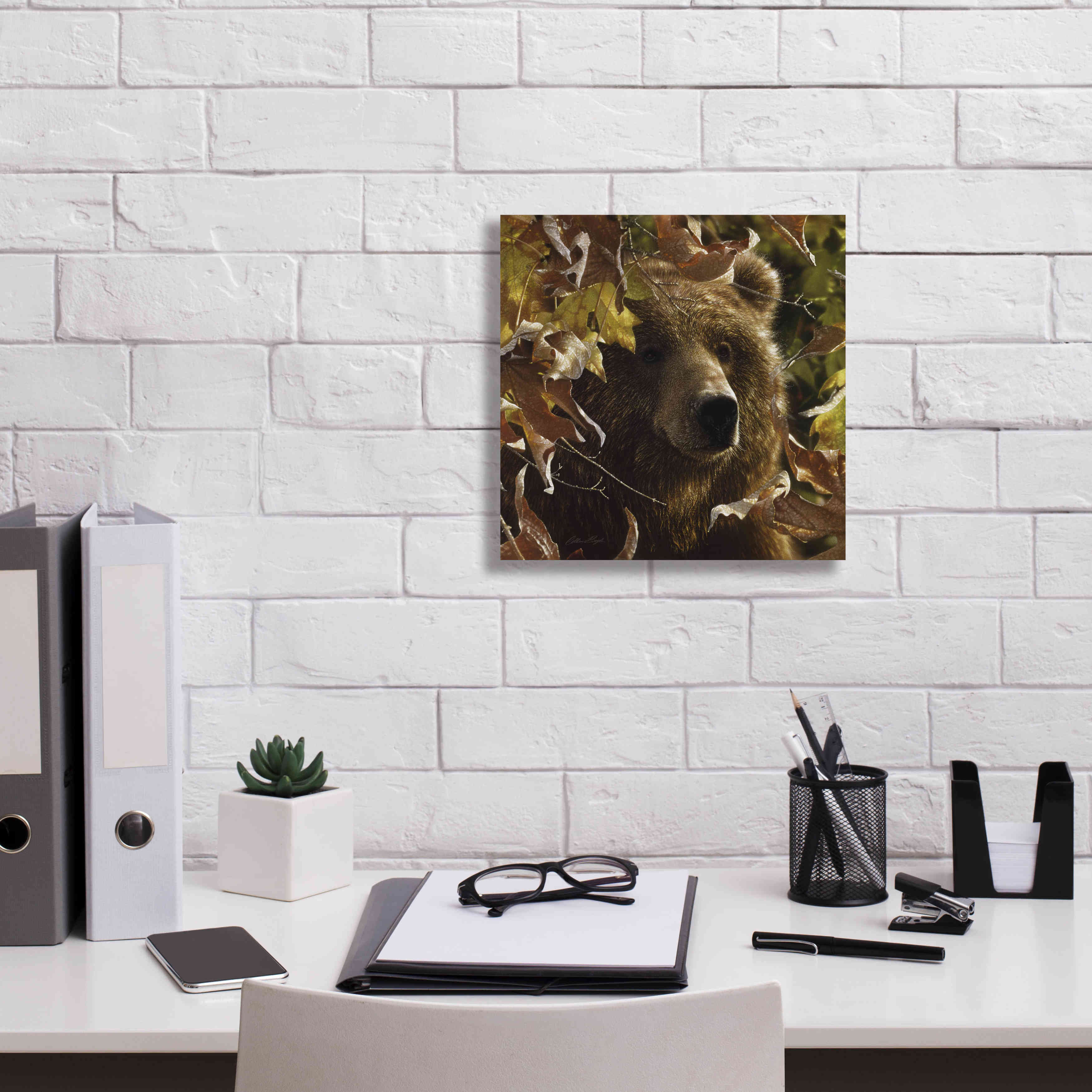 'Legend Of The Fall' by Collin Bogle, Canvas Wall Art,12x12
