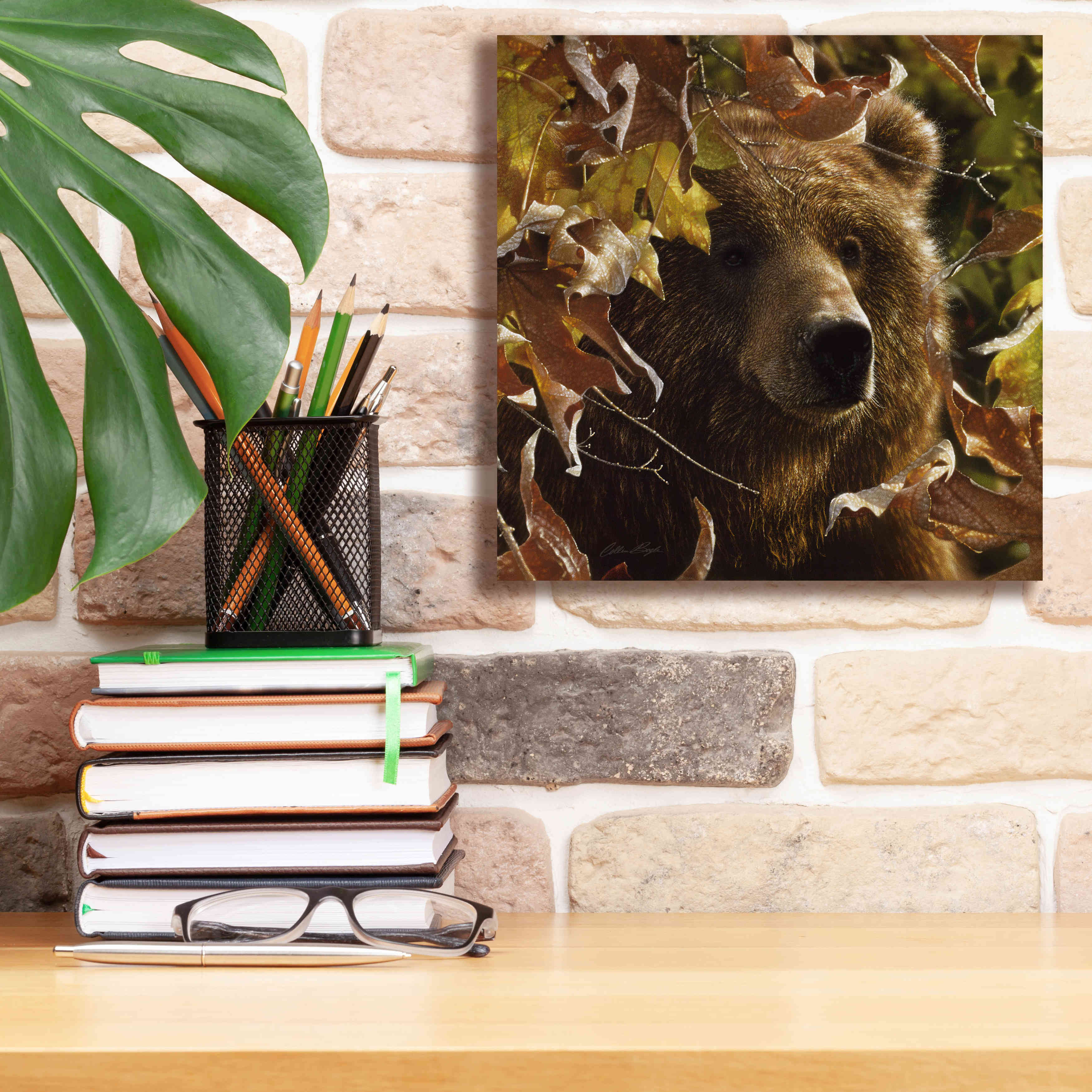 'Legend Of The Fall' by Collin Bogle, Canvas Wall Art,12x12