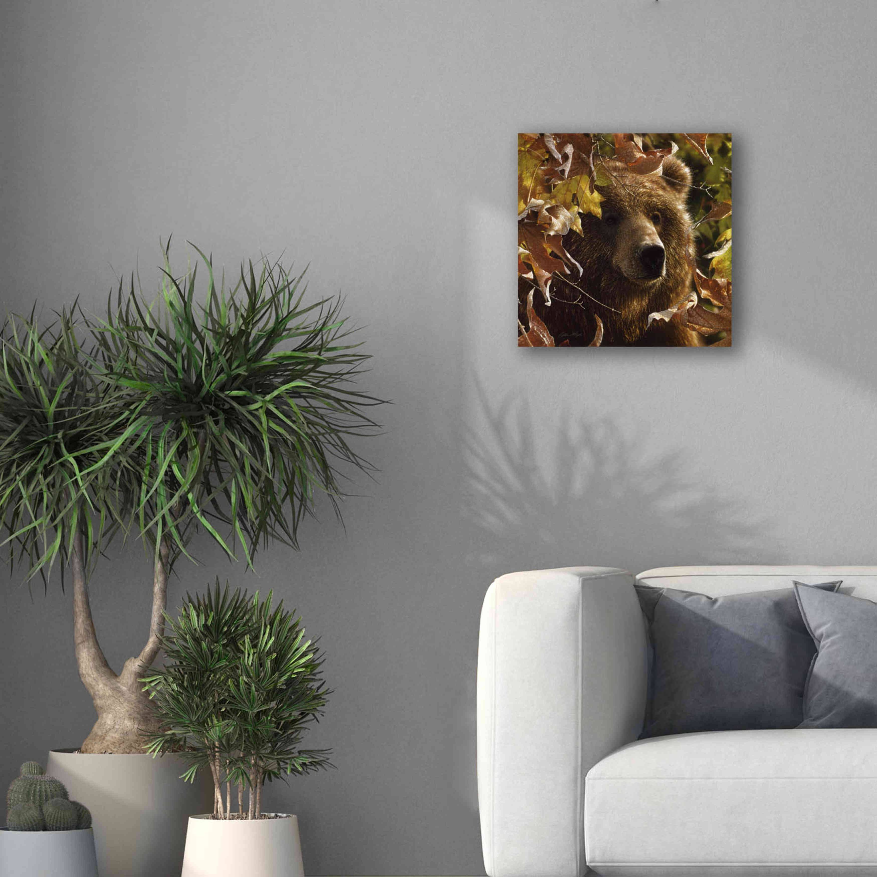 'Legend Of The Fall' by Collin Bogle, Canvas Wall Art,18x18