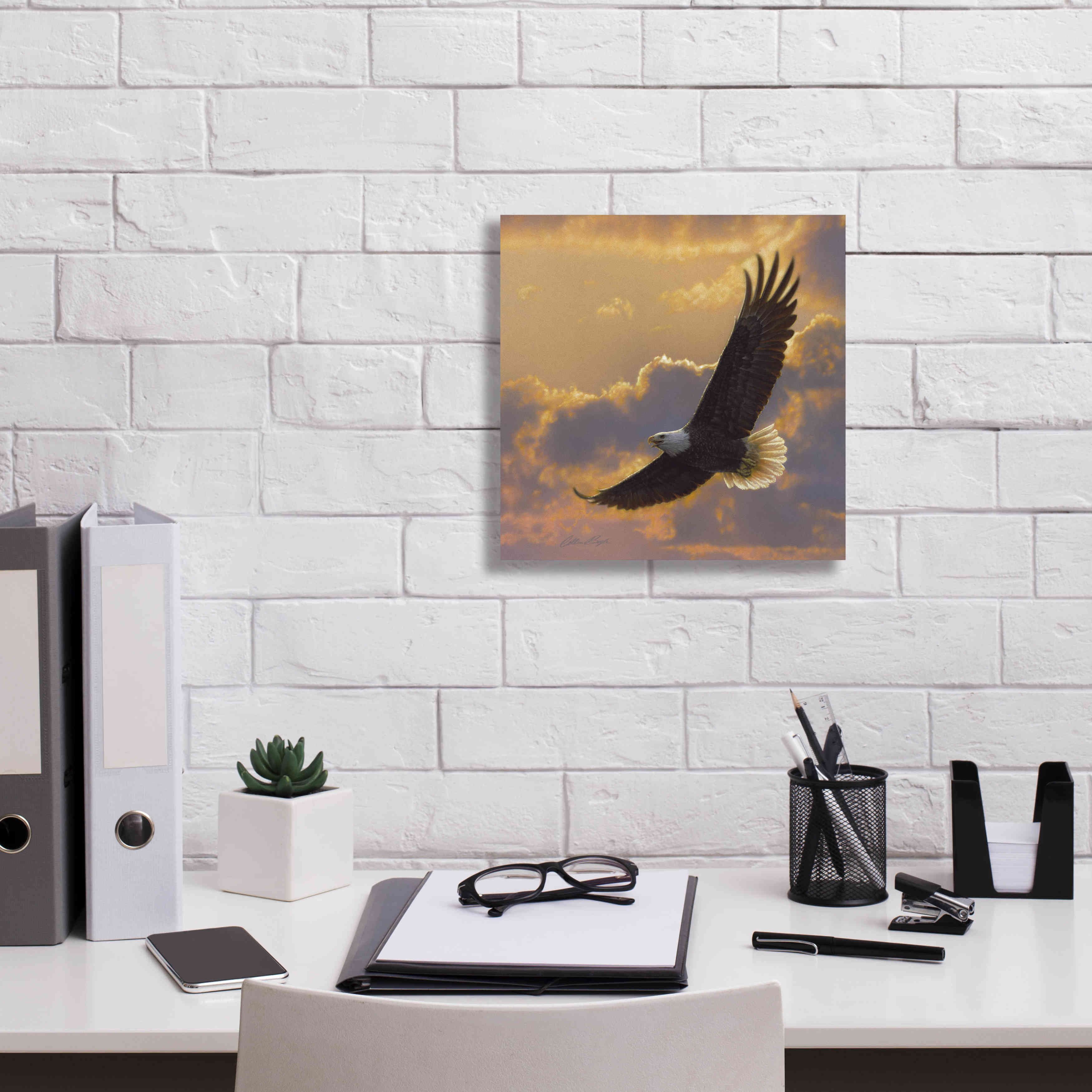 'Soaring Spirit' by Collin Bogle, Canvas Wall Art,12x12