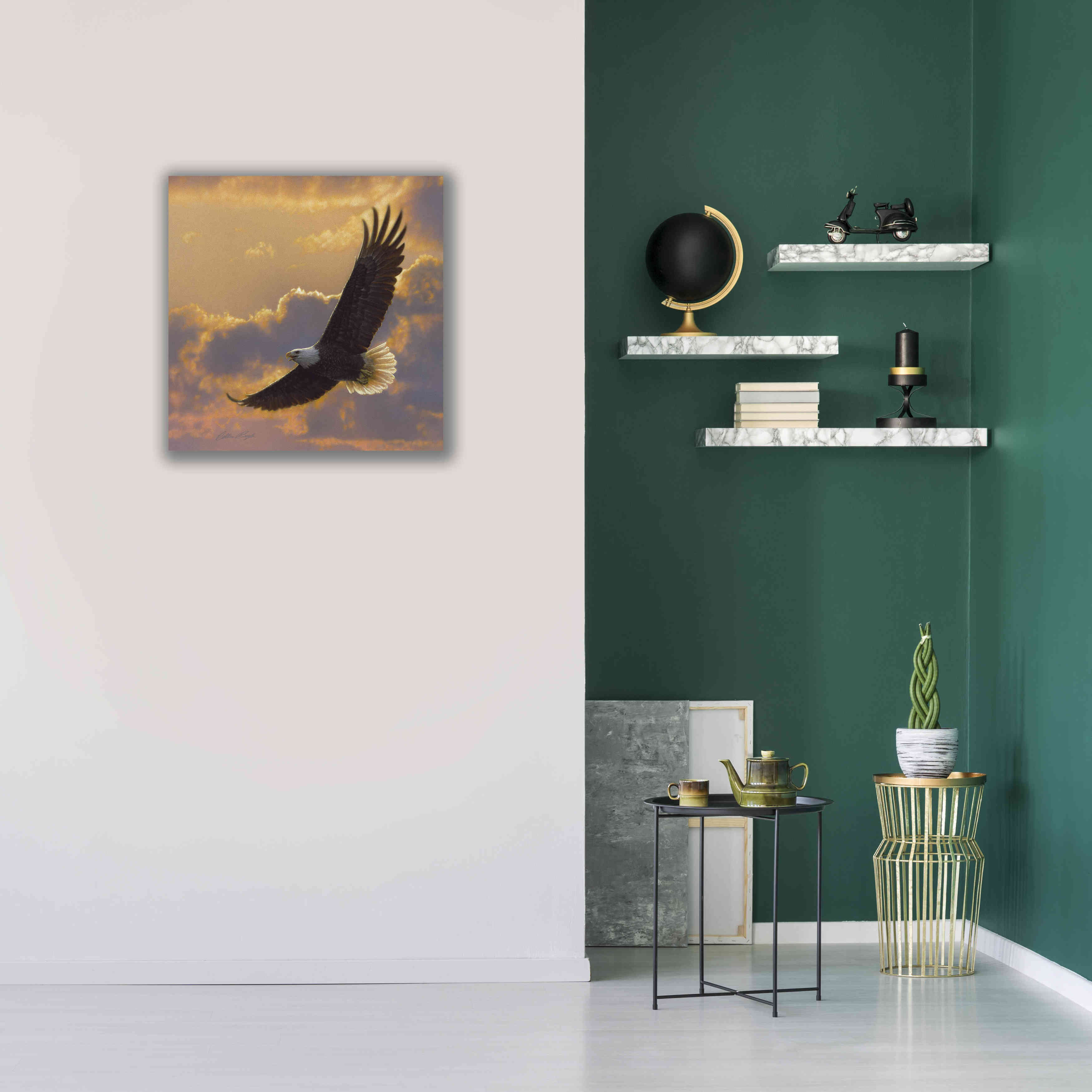 'Soaring Spirit' by Collin Bogle, Canvas Wall Art,26x26