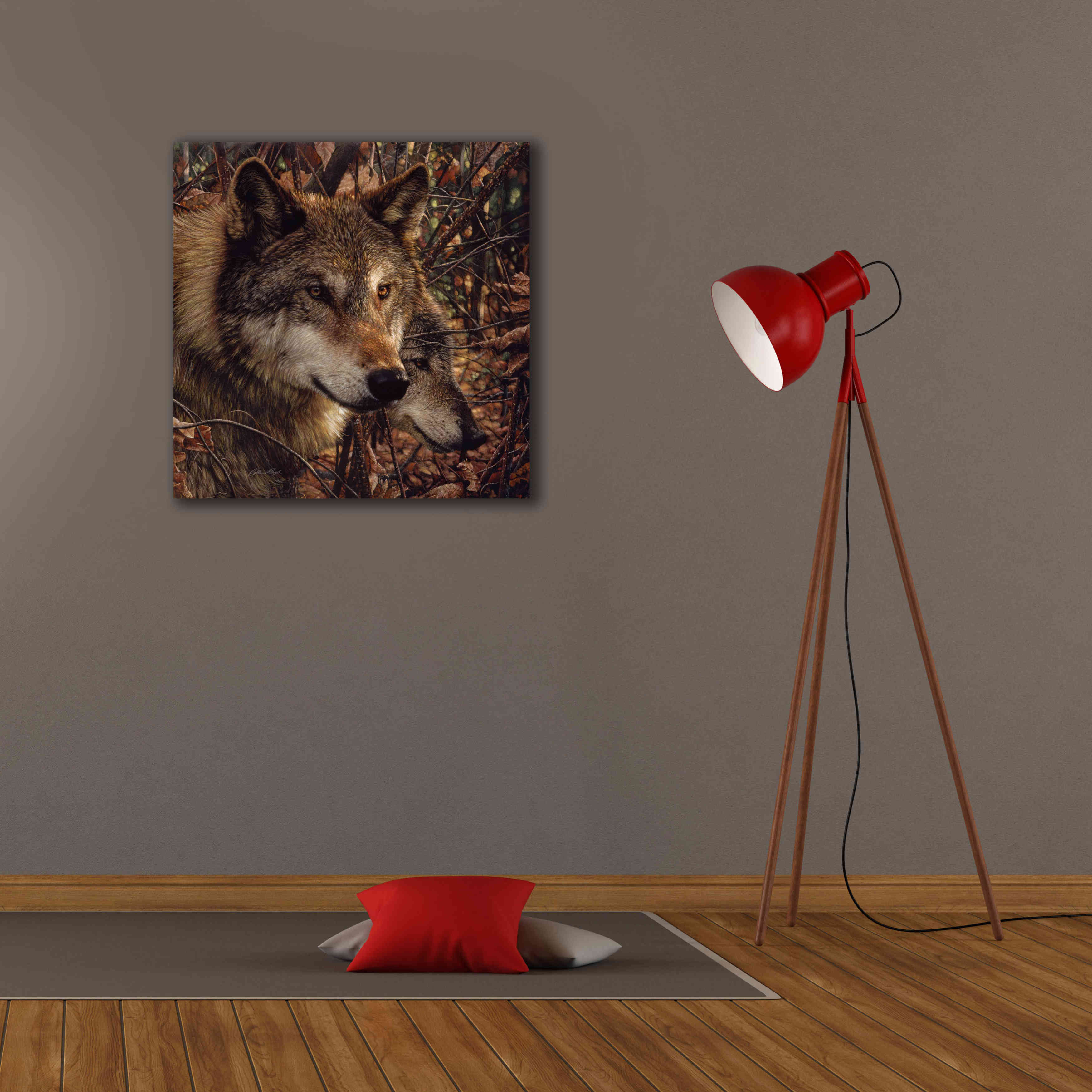 'Colors of Autumn' by Collin Bogle, Canvas Wall Art,26x26