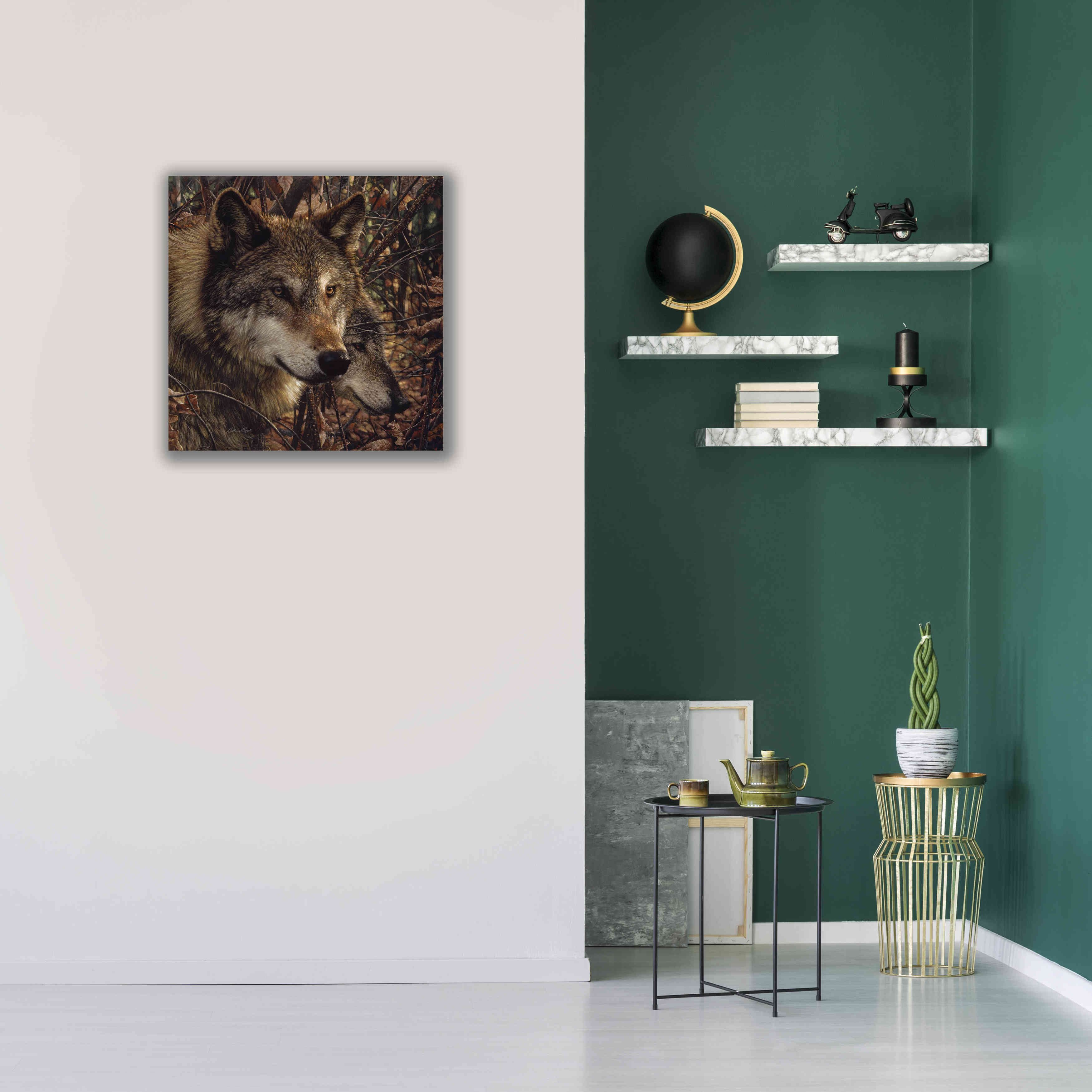 'Colors of Autumn' by Collin Bogle, Canvas Wall Art,26x26