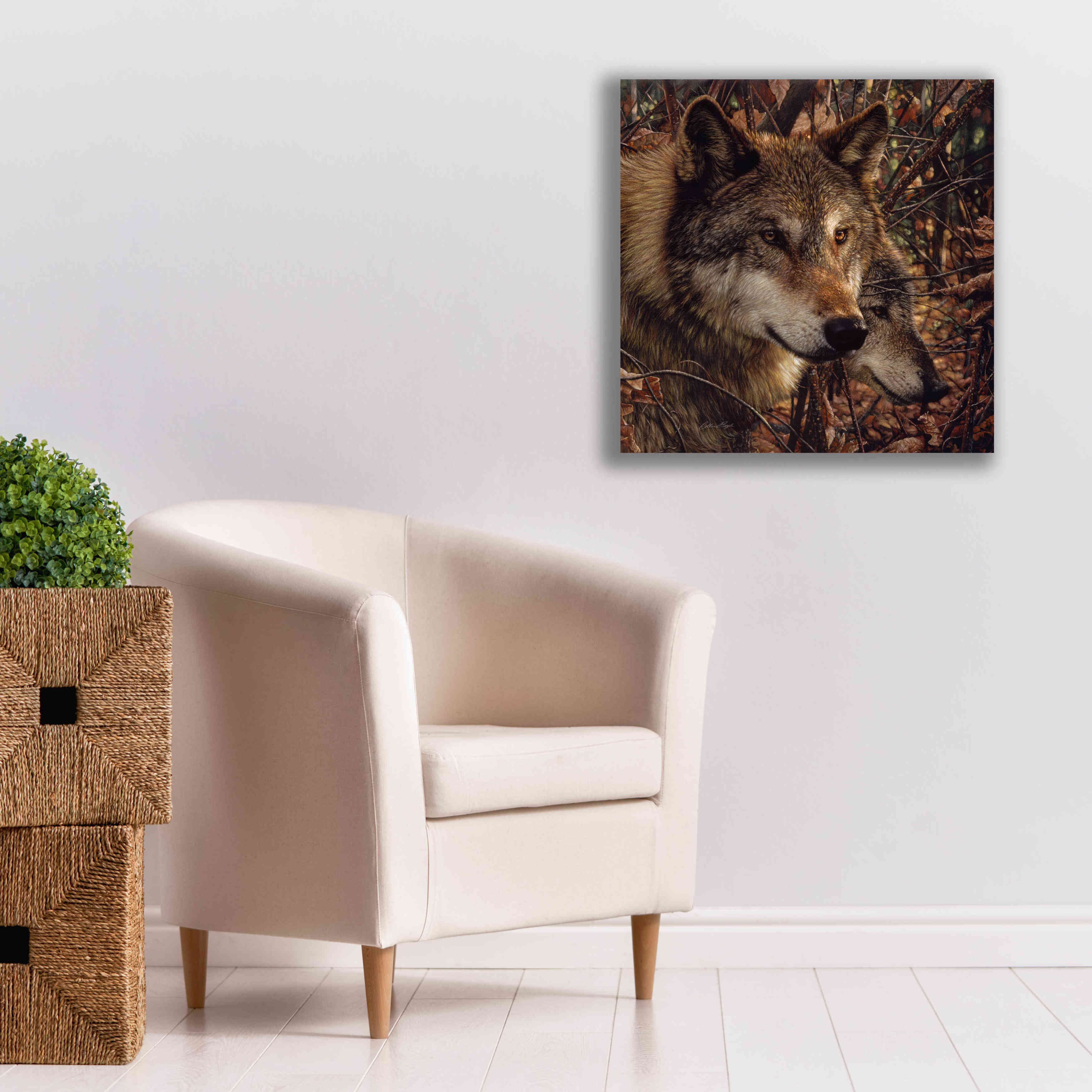 'Colors of Autumn' by Collin Bogle, Canvas Wall Art,26x26