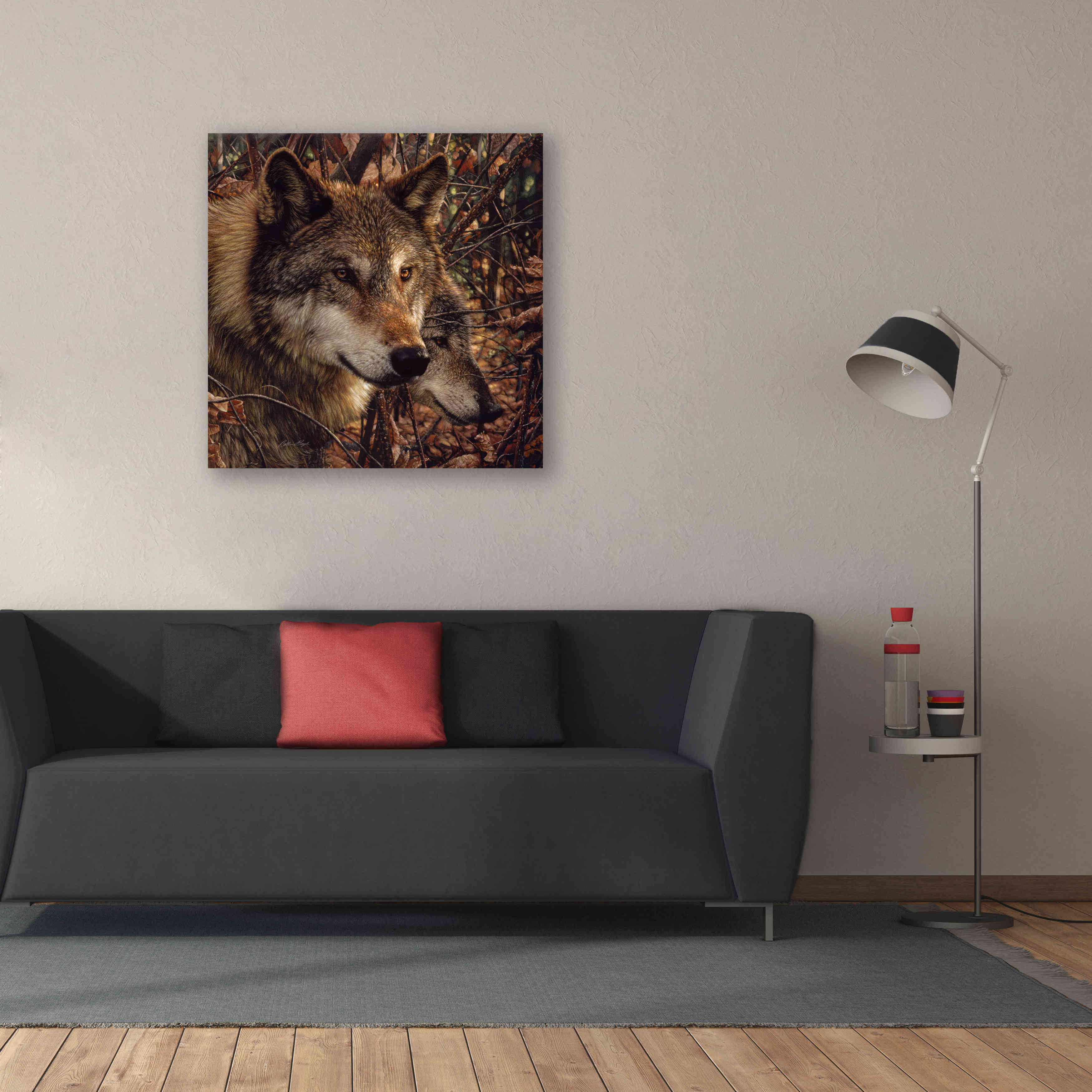 'Colors of Autumn' by Collin Bogle, Canvas Wall Art,37x37
