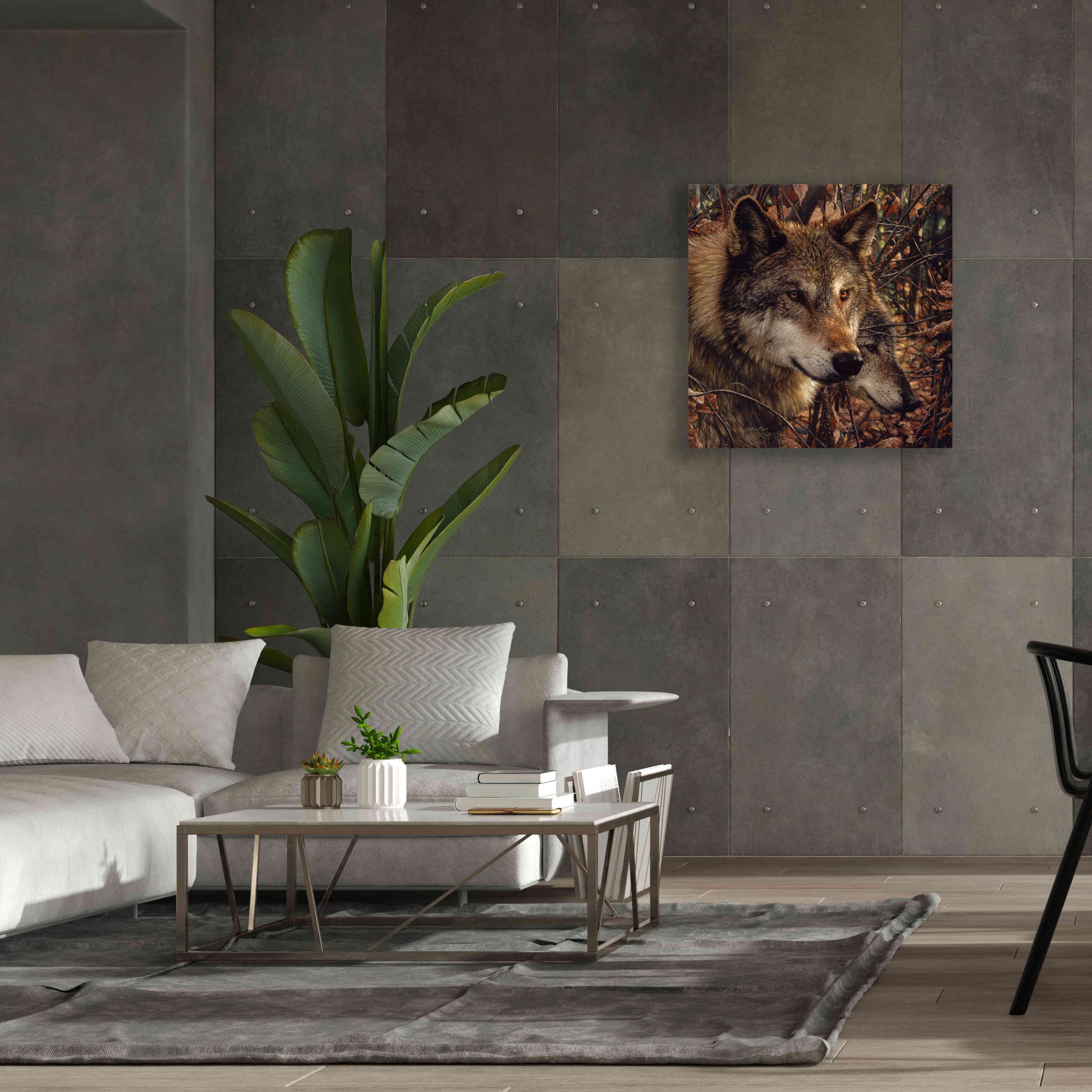 'Colors of Autumn' by Collin Bogle, Canvas Wall Art,37x37