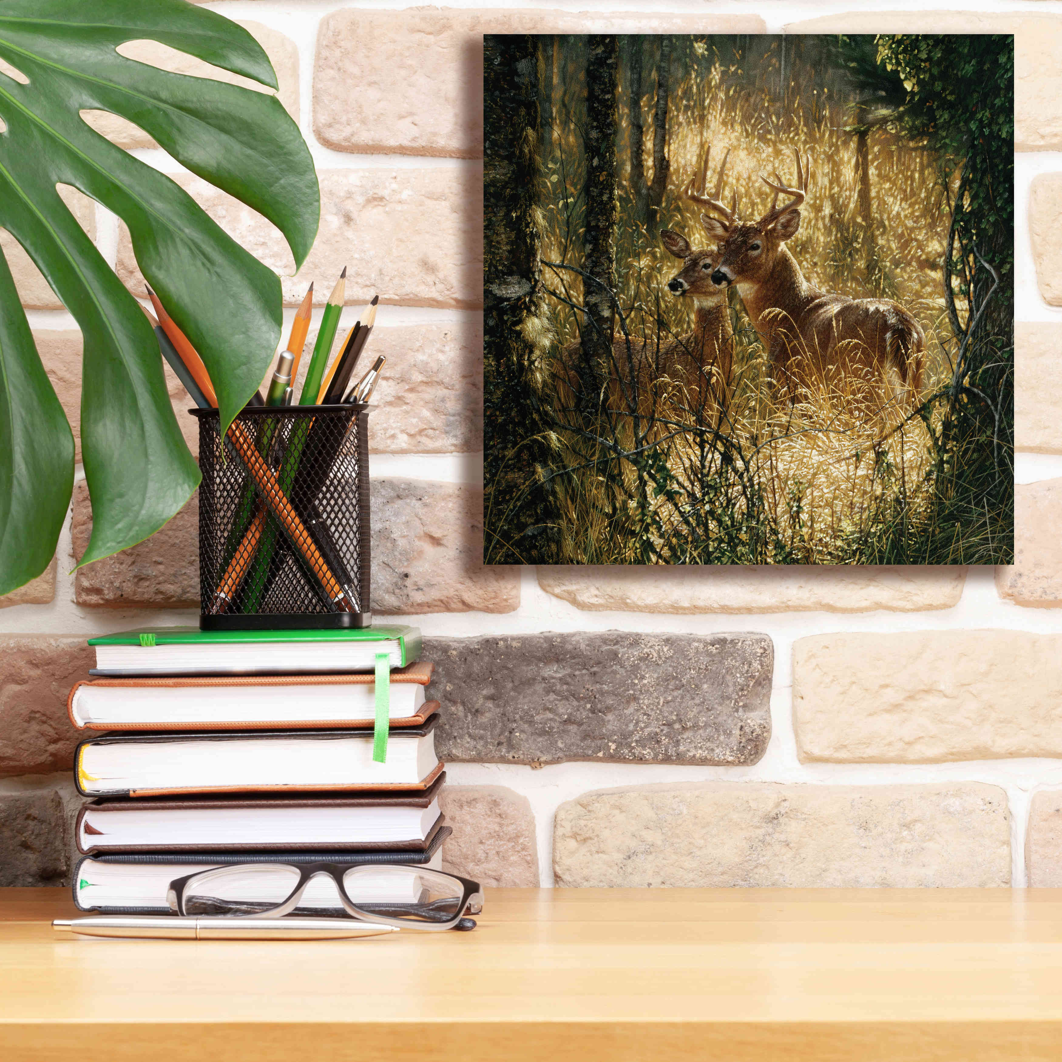 'A Golden Moment' by Collin Bogle, Canvas Wall Art,12x12