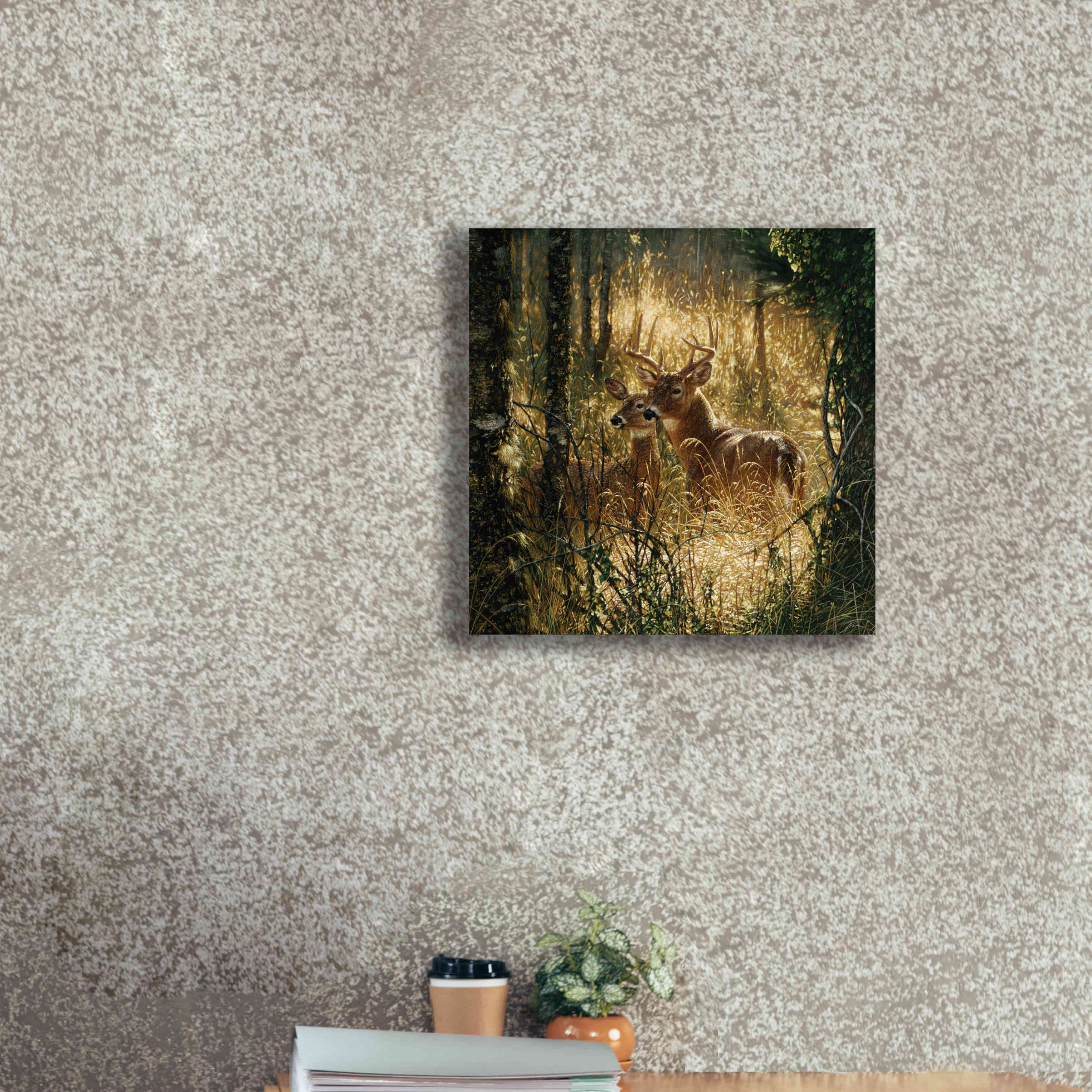 'A Golden Moment' by Collin Bogle, Canvas Wall Art,18x18