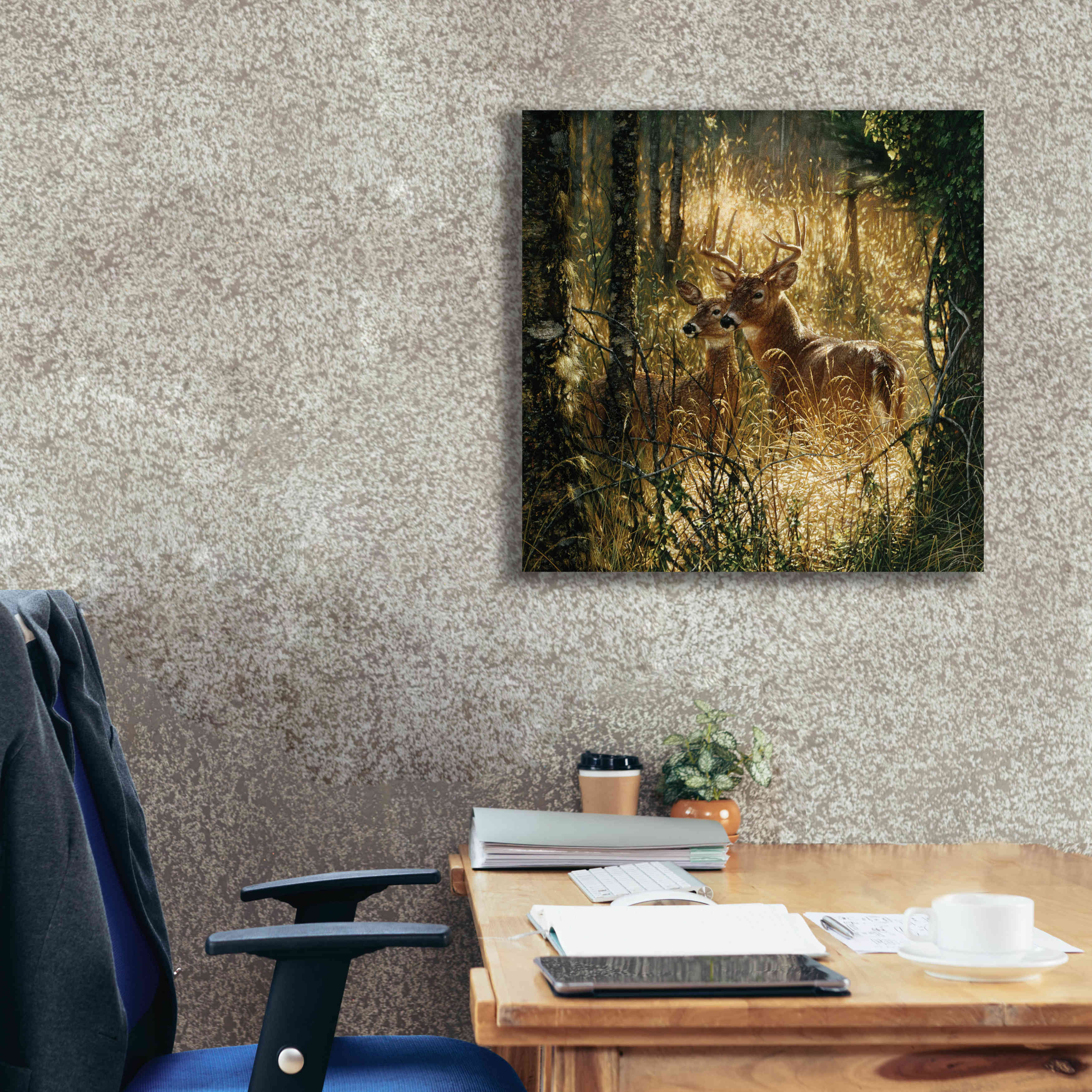 'A Golden Moment' by Collin Bogle, Canvas Wall Art,26x26