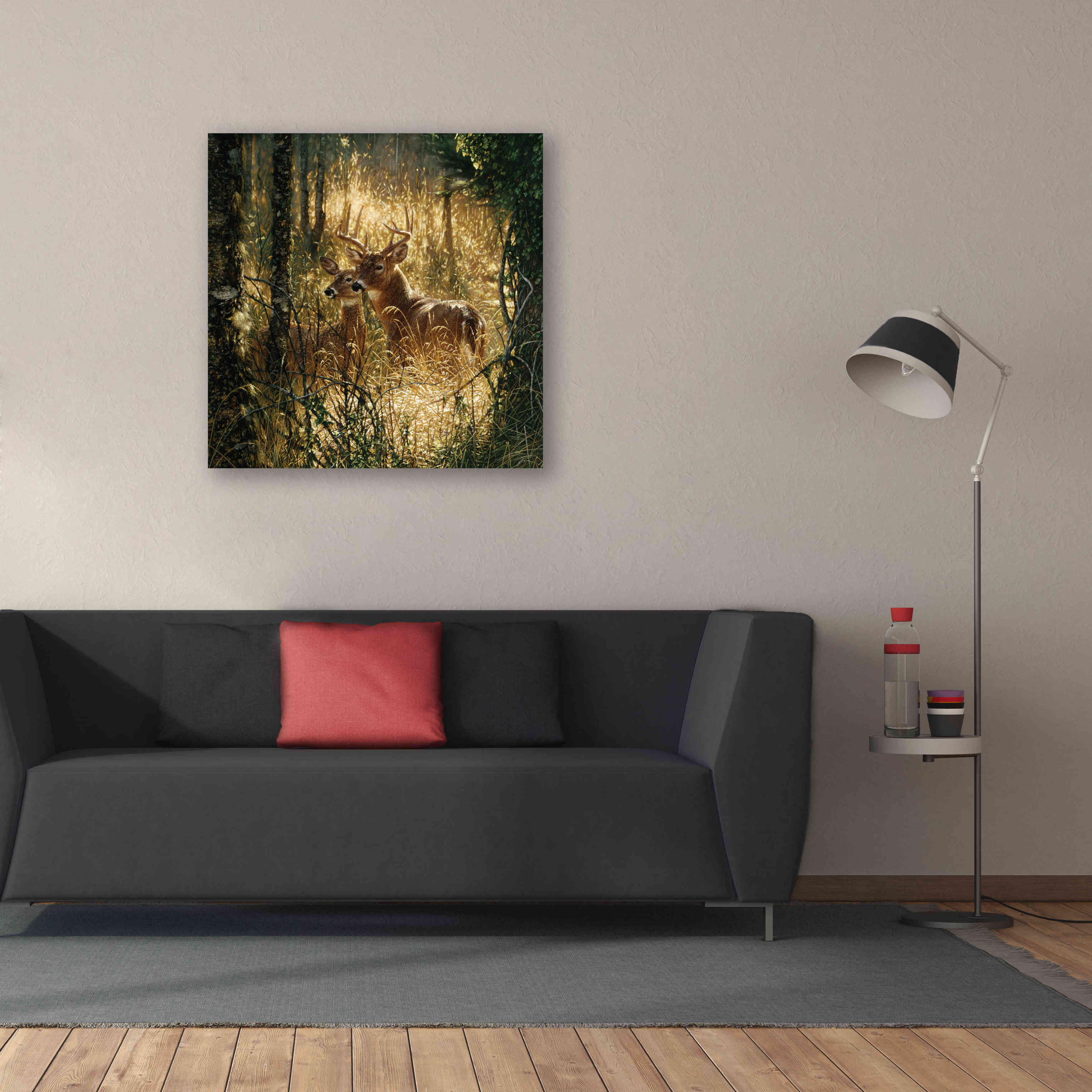 'A Golden Moment' by Collin Bogle, Canvas Wall Art,37x37