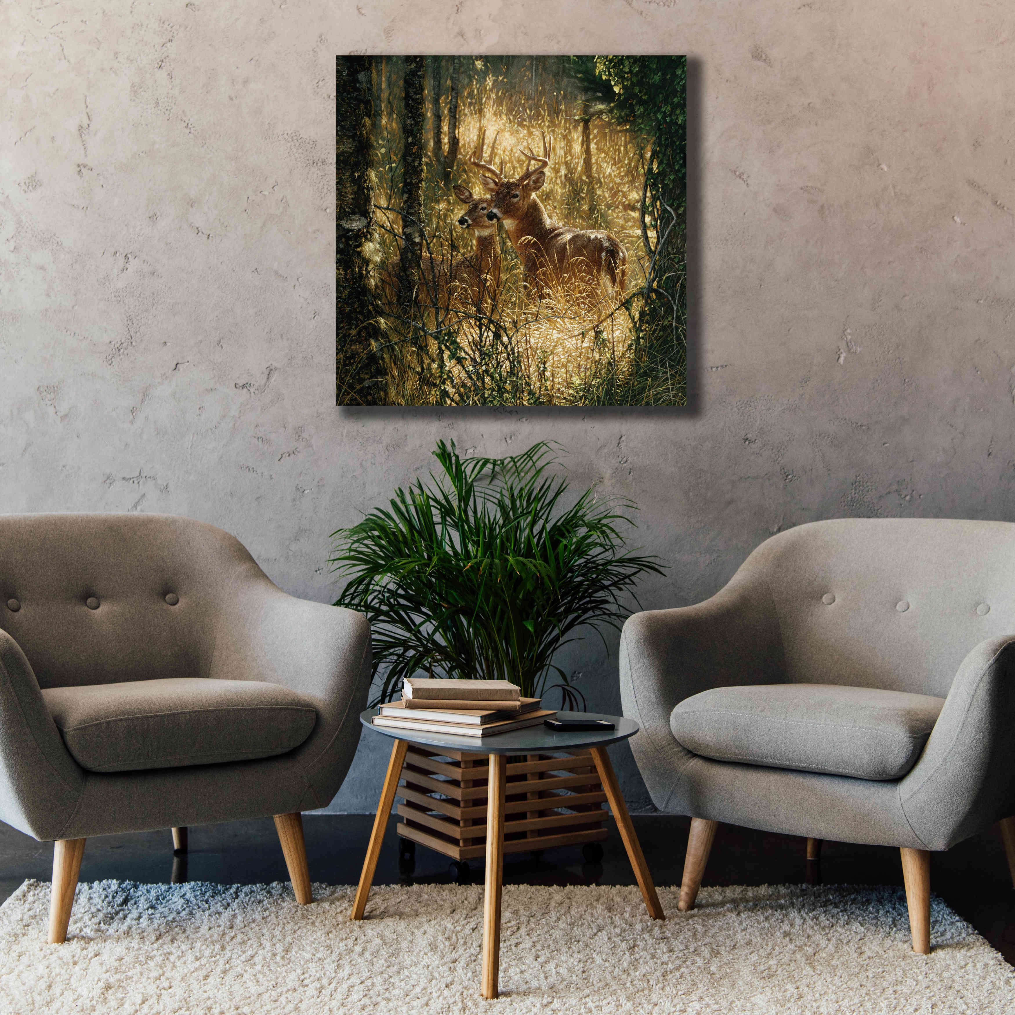 'A Golden Moment' by Collin Bogle, Canvas Wall Art,37x37