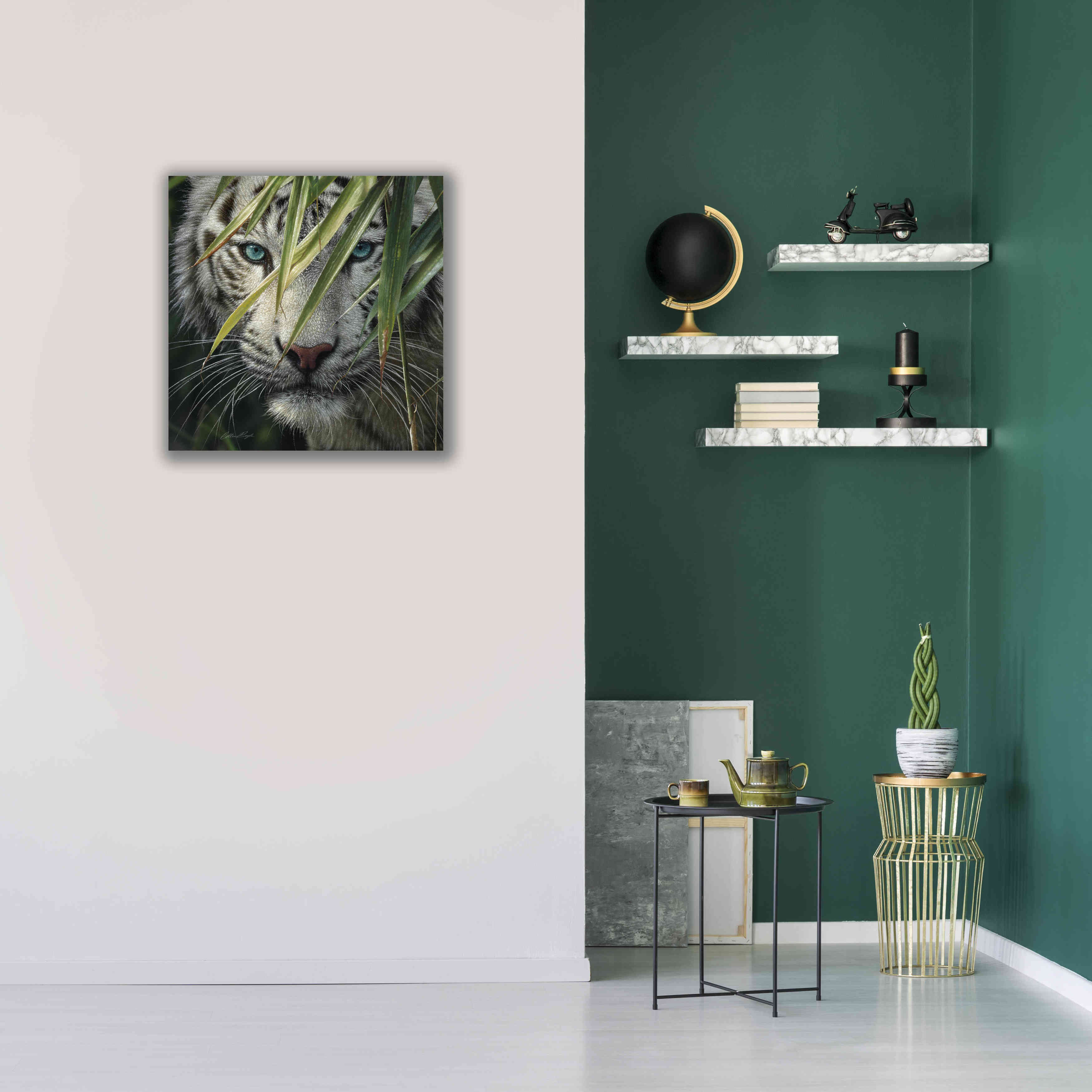 'Watching and Waiting' by Collin Bogle, Canvas Wall Art,26x26