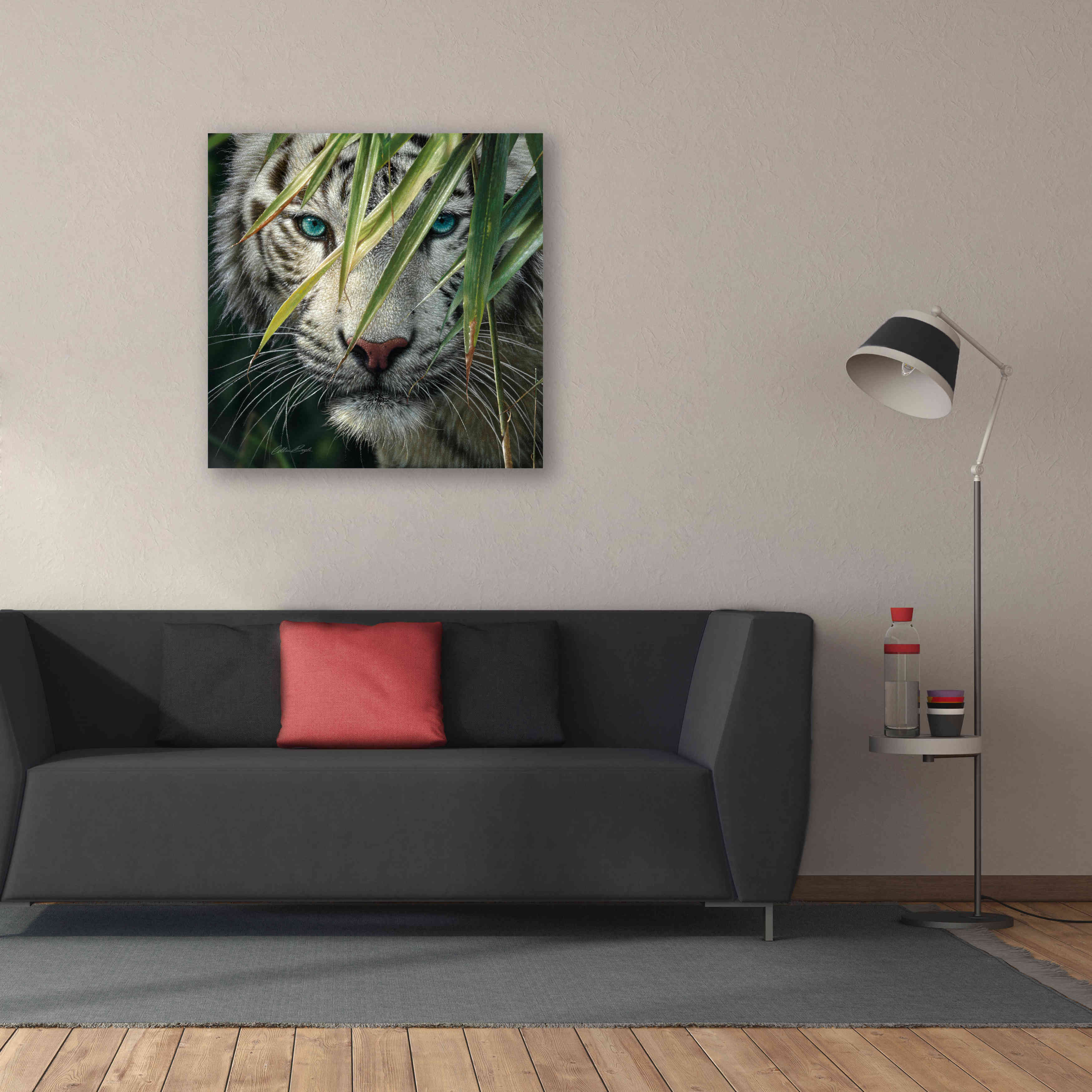 'Watching and Waiting' by Collin Bogle, Canvas Wall Art,37x37