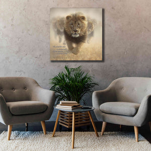 'Wicked Flee' by Collin Bogle, Canvas Wall Art,37x37