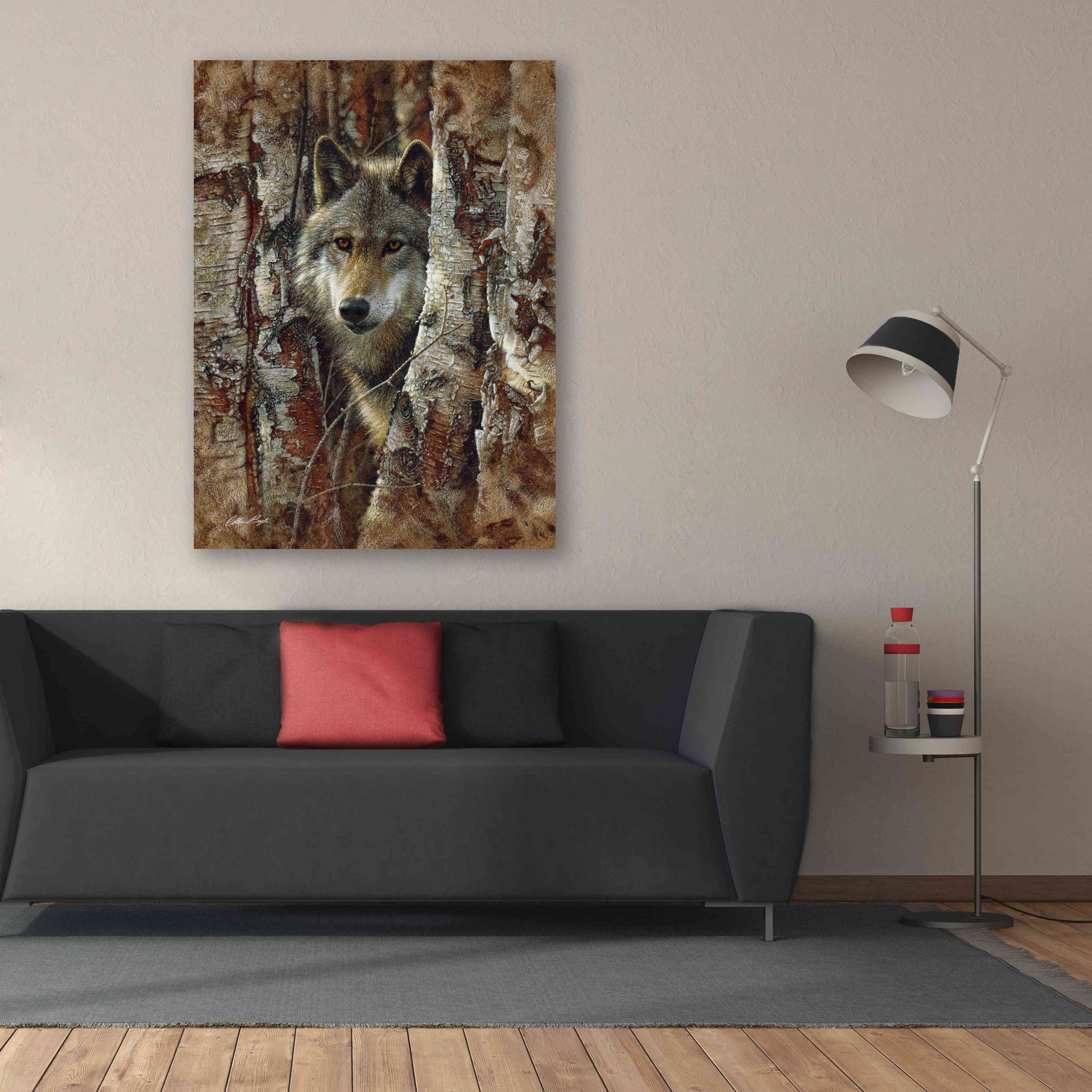 'Wood Land Spirit' by Collin Bogle, Canvas Wall Art,40x54