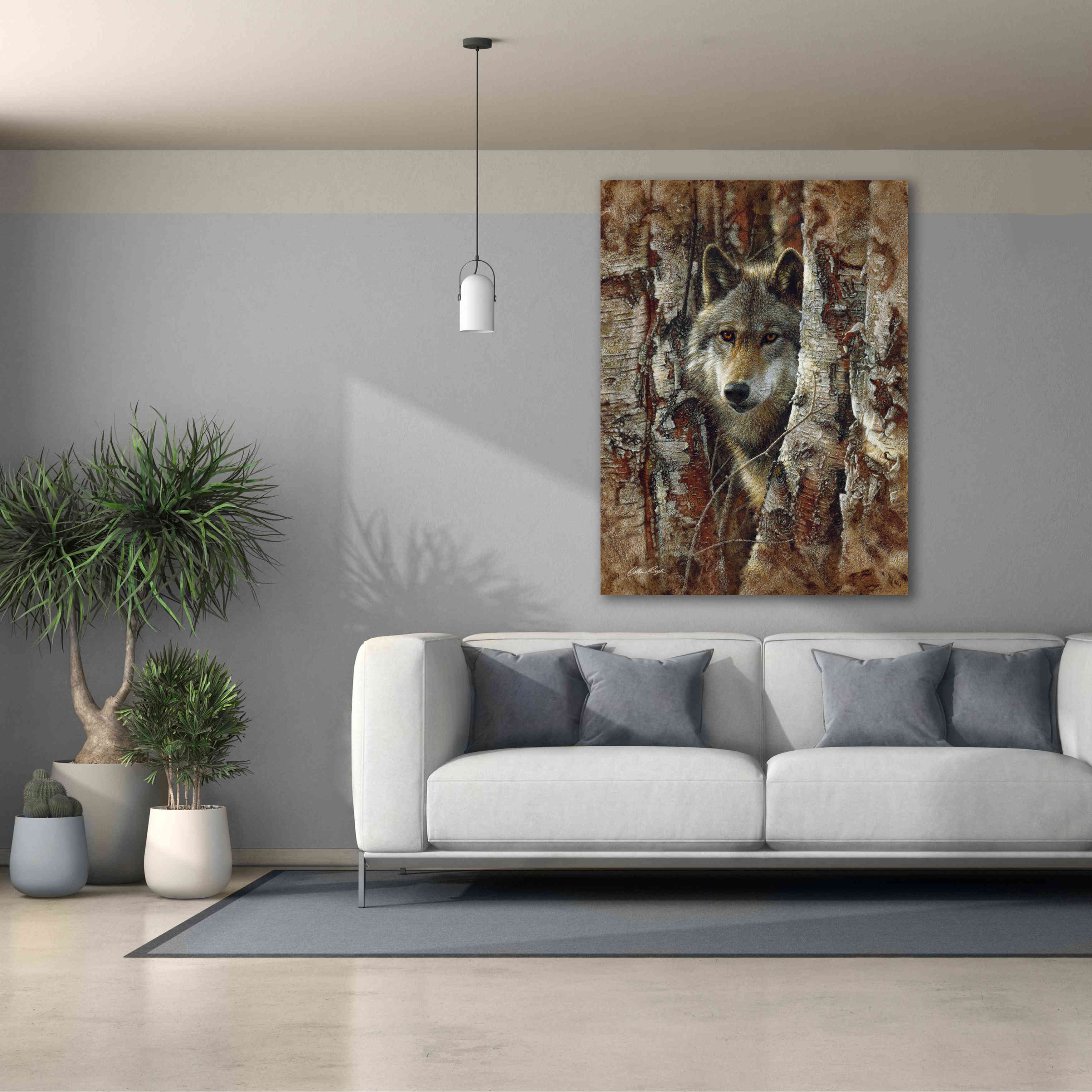 'Wood Land Spirit' by Collin Bogle, Canvas Wall Art,40x54